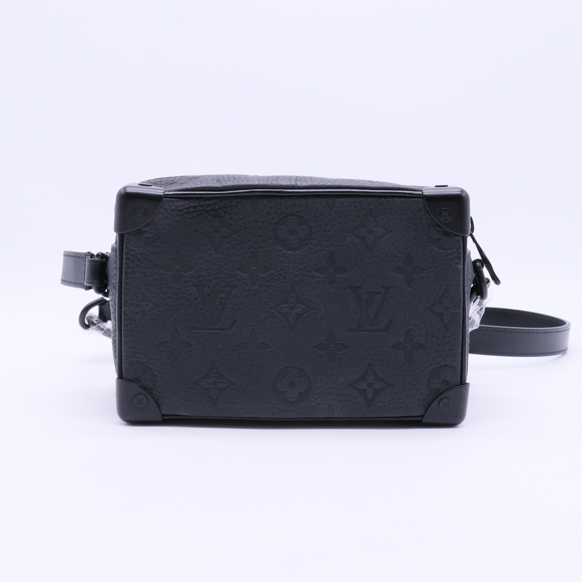 Monogram Embossed Taurillon Leather Soft Trunk Mini Bag J2171 Twins