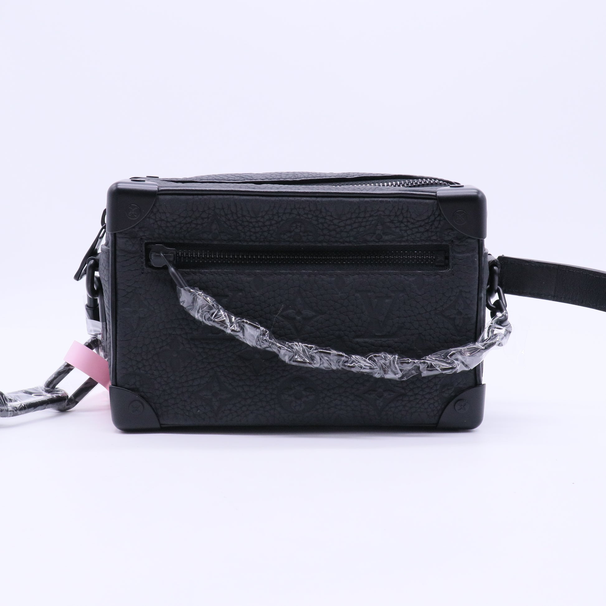 Monogram Embossed Taurillon Leather Soft Trunk Mini Bag J2171 Twins