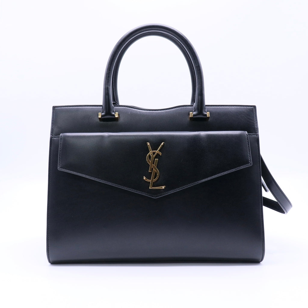 Saint Laurent Uptown Medium East-West Satchel Bag Twins LDJ4158