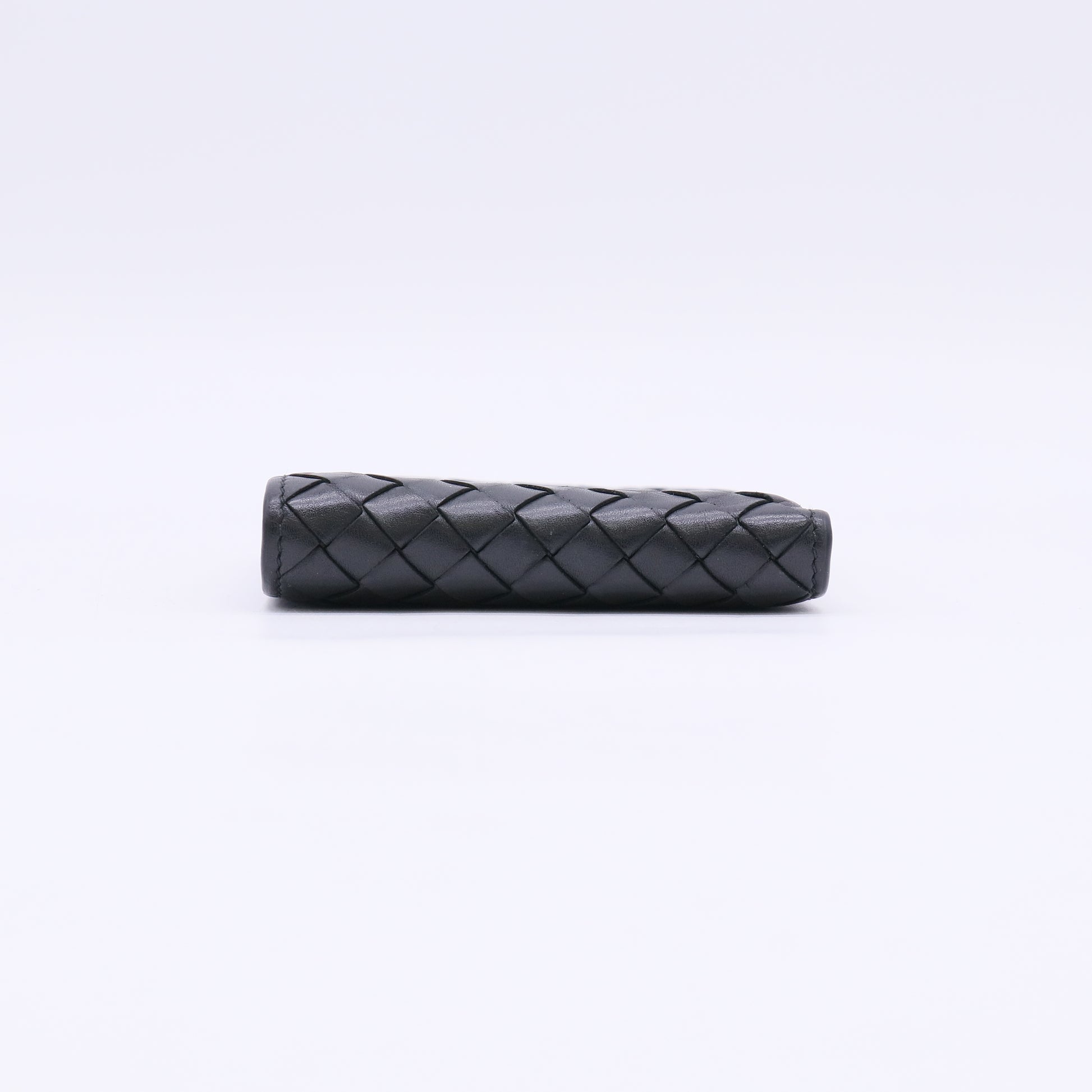 Nappa Intrecciato Bi-Fold Wallet Black W23031