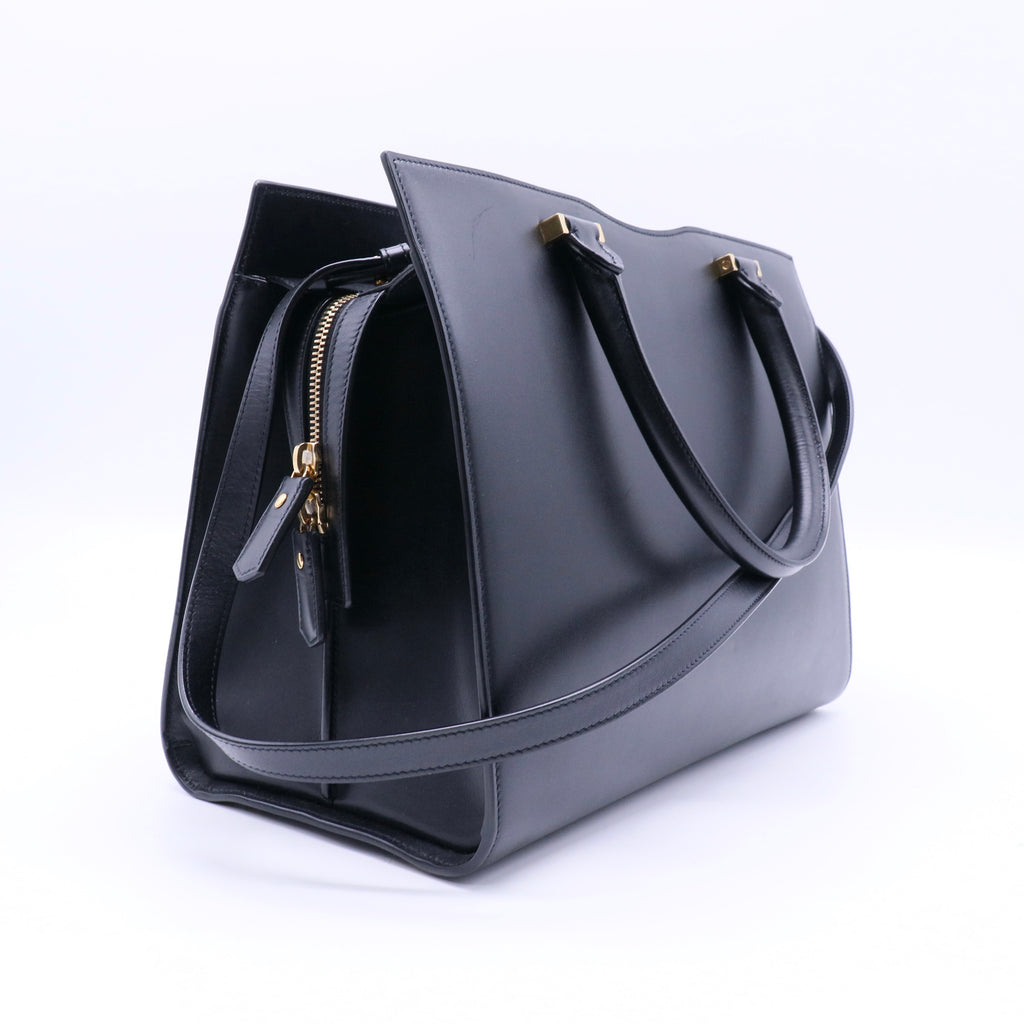 Saint Laurent Uptown Medium East-West Satchel Bag Twins LDJ4158