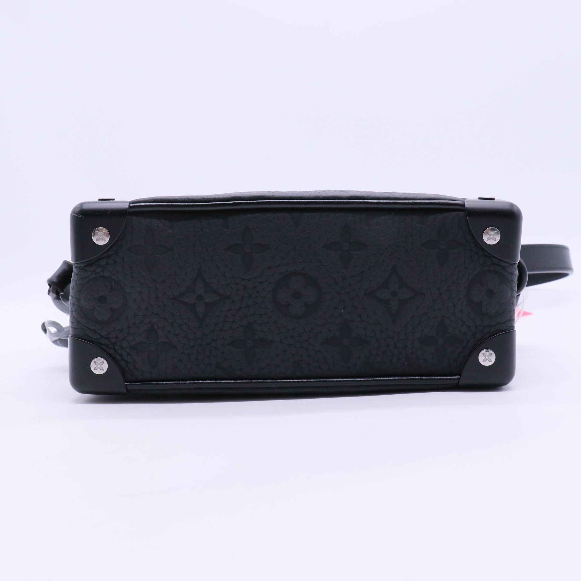 Monogram Embossed Taurillon Leather Soft Trunk Mini Bag J2171 Twins