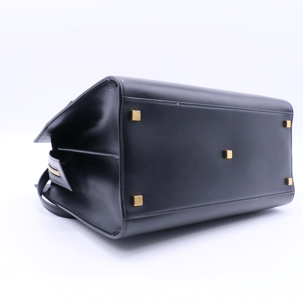 Saint Laurent Uptown Medium East-West Satchel Bag Twins LDJ4158