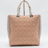 Lady Dior Soft Tote Cannage Quilt Lambskin Large