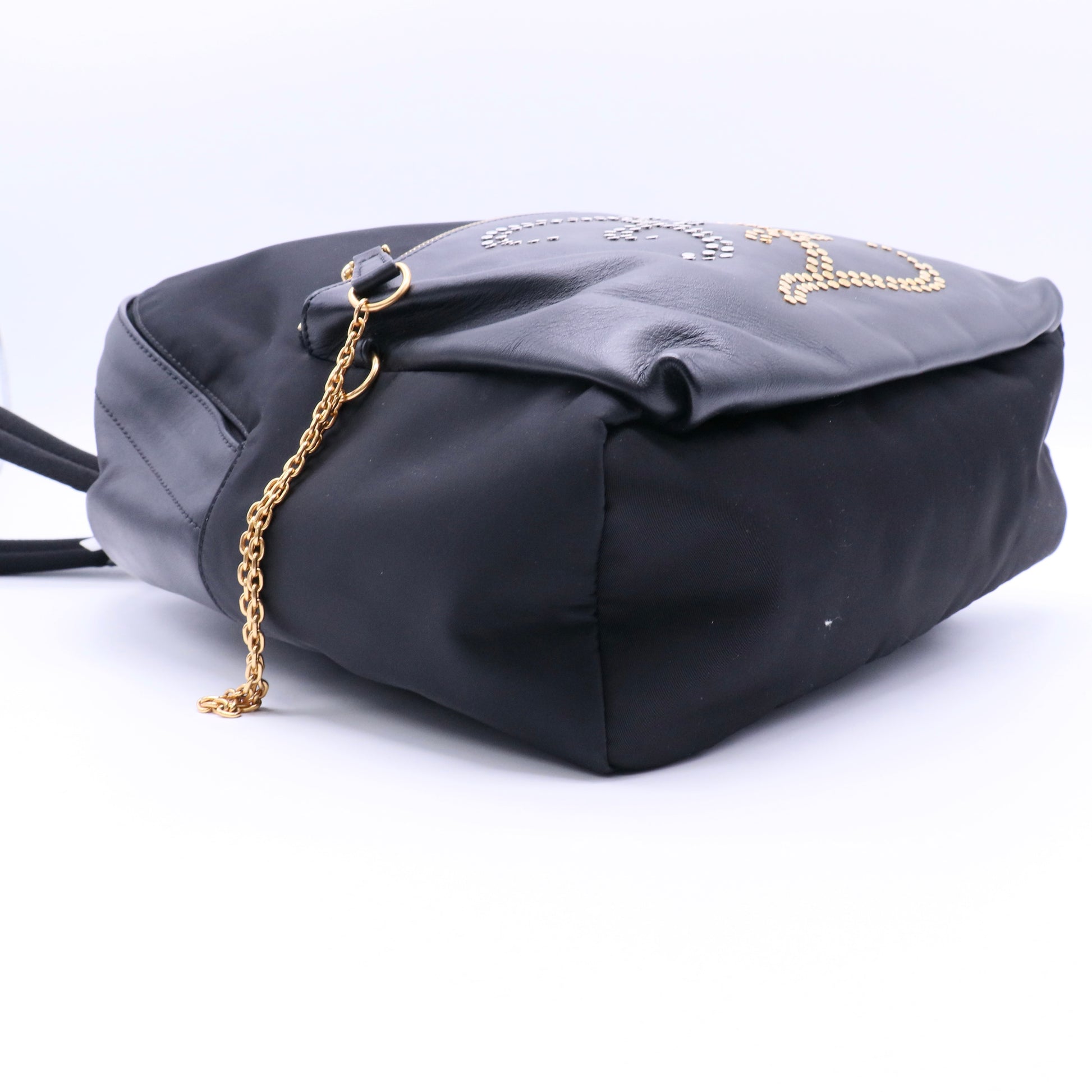 Fendi By The Way Backpack Zucca Embossed Leather twins LDJ4153