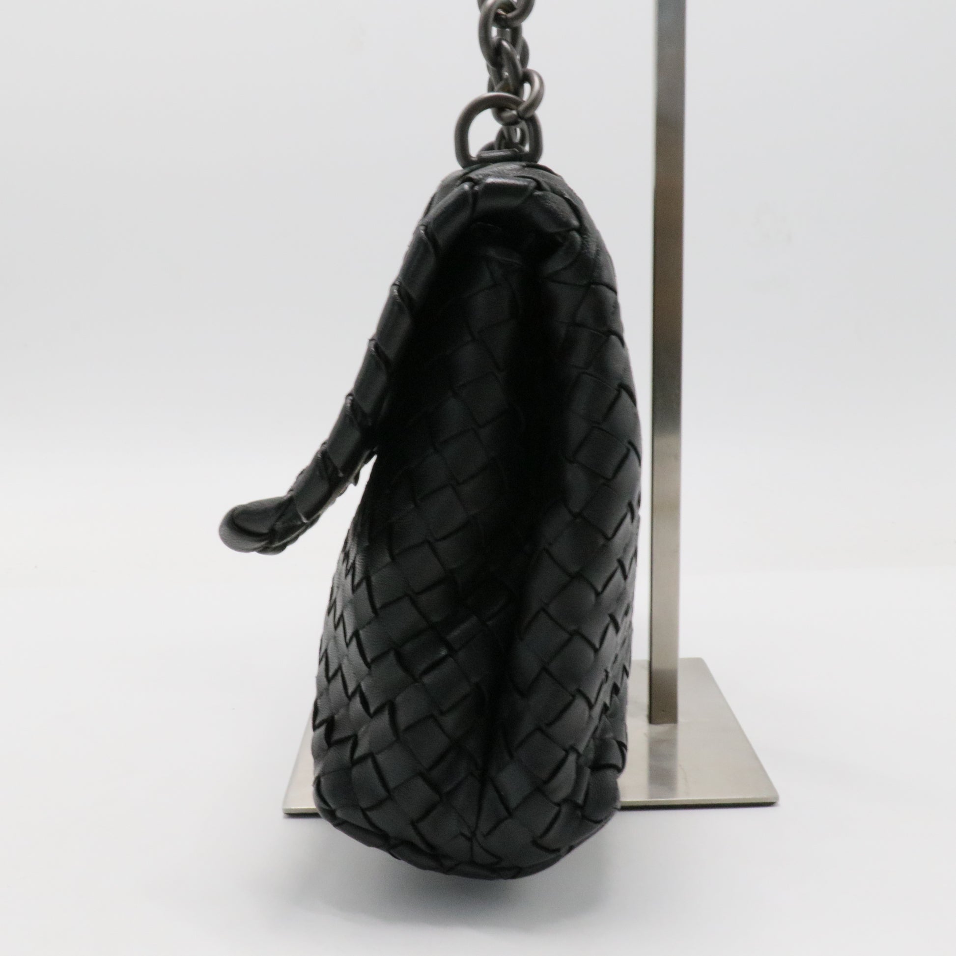 Olimpia Crossbody Bag Stitched Intrecciato Nappa Small