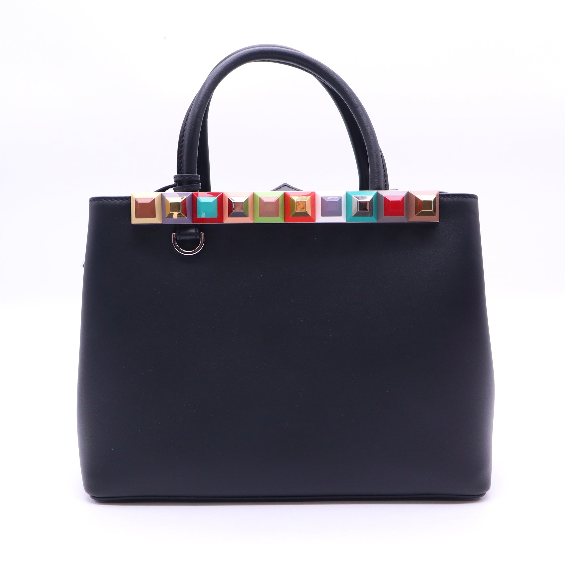 Fendi Studded Petite 2Jours Tote twins LDJ3624