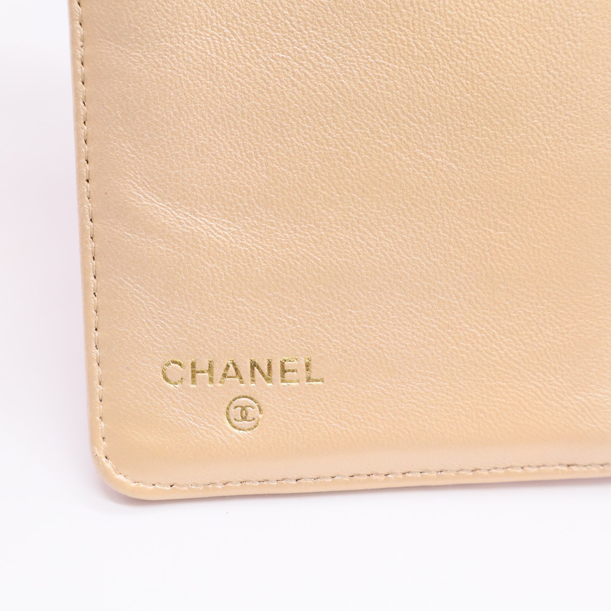 Embossed Yen Lambskin Wallet
