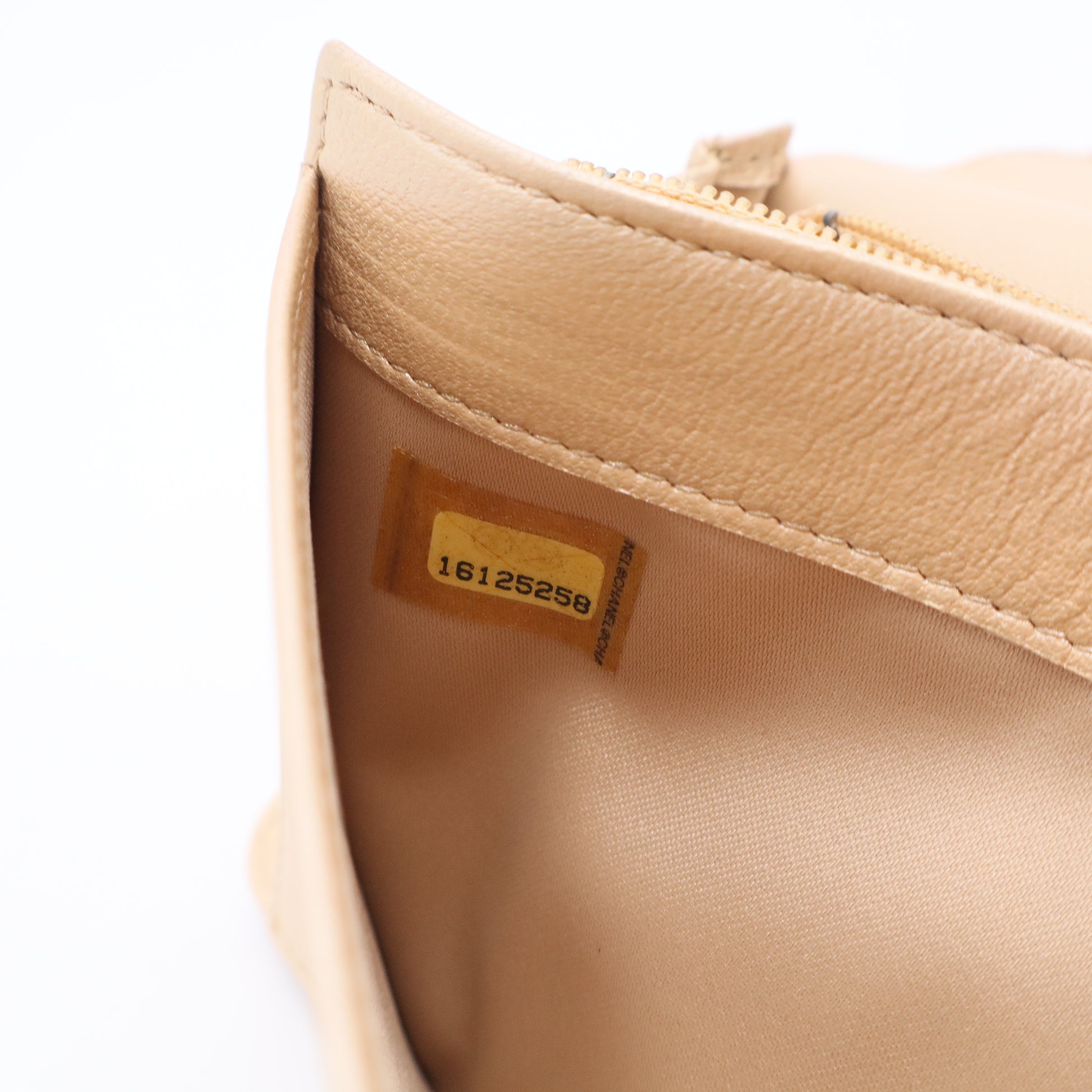 Embossed Yen Lambskin Wallet