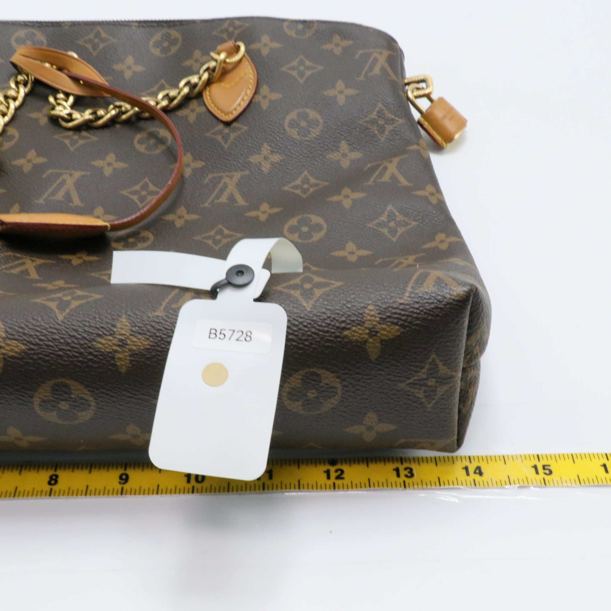 Lockit Chain Handbag Monogram Canvas