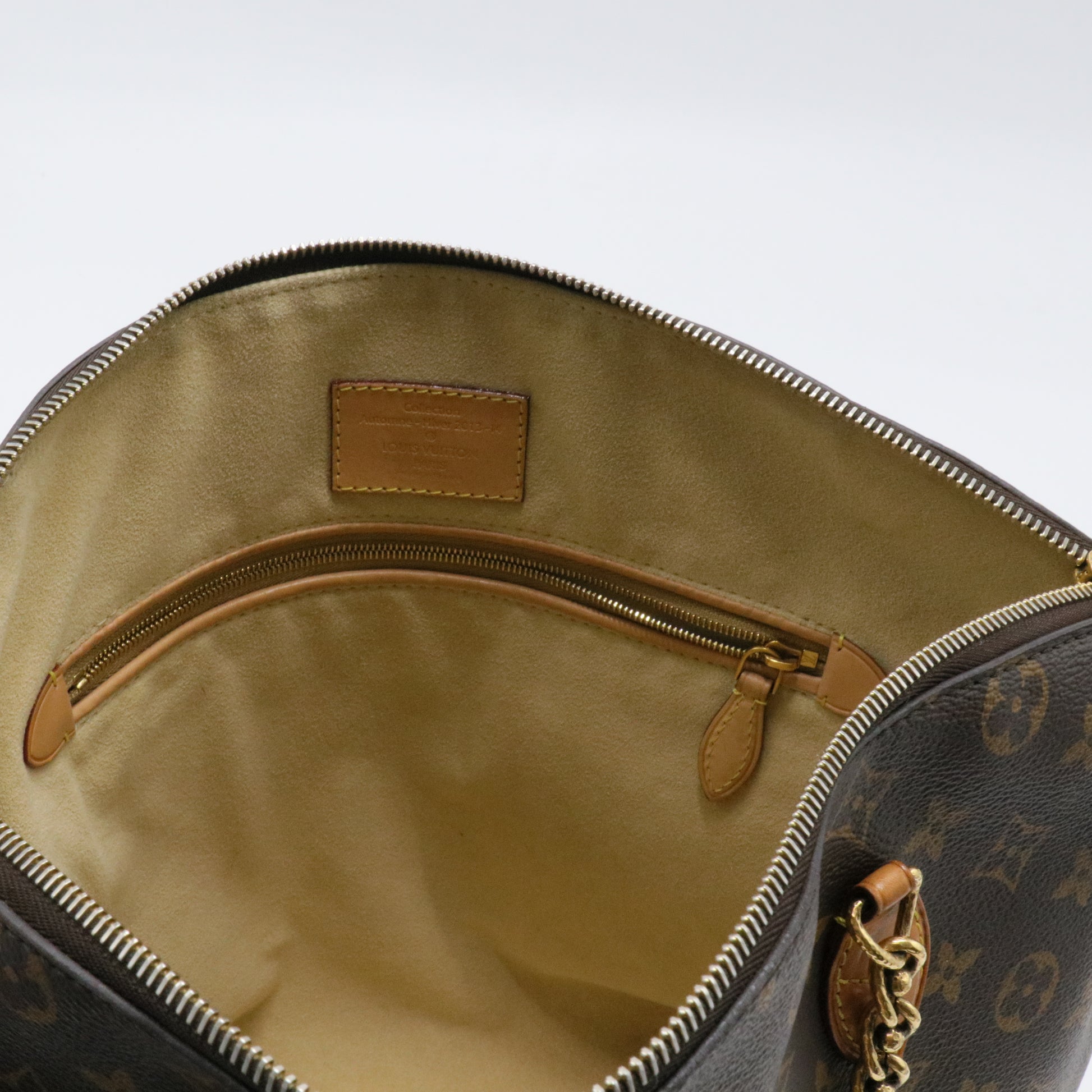 Lockit Chain Handbag Monogram Canvas