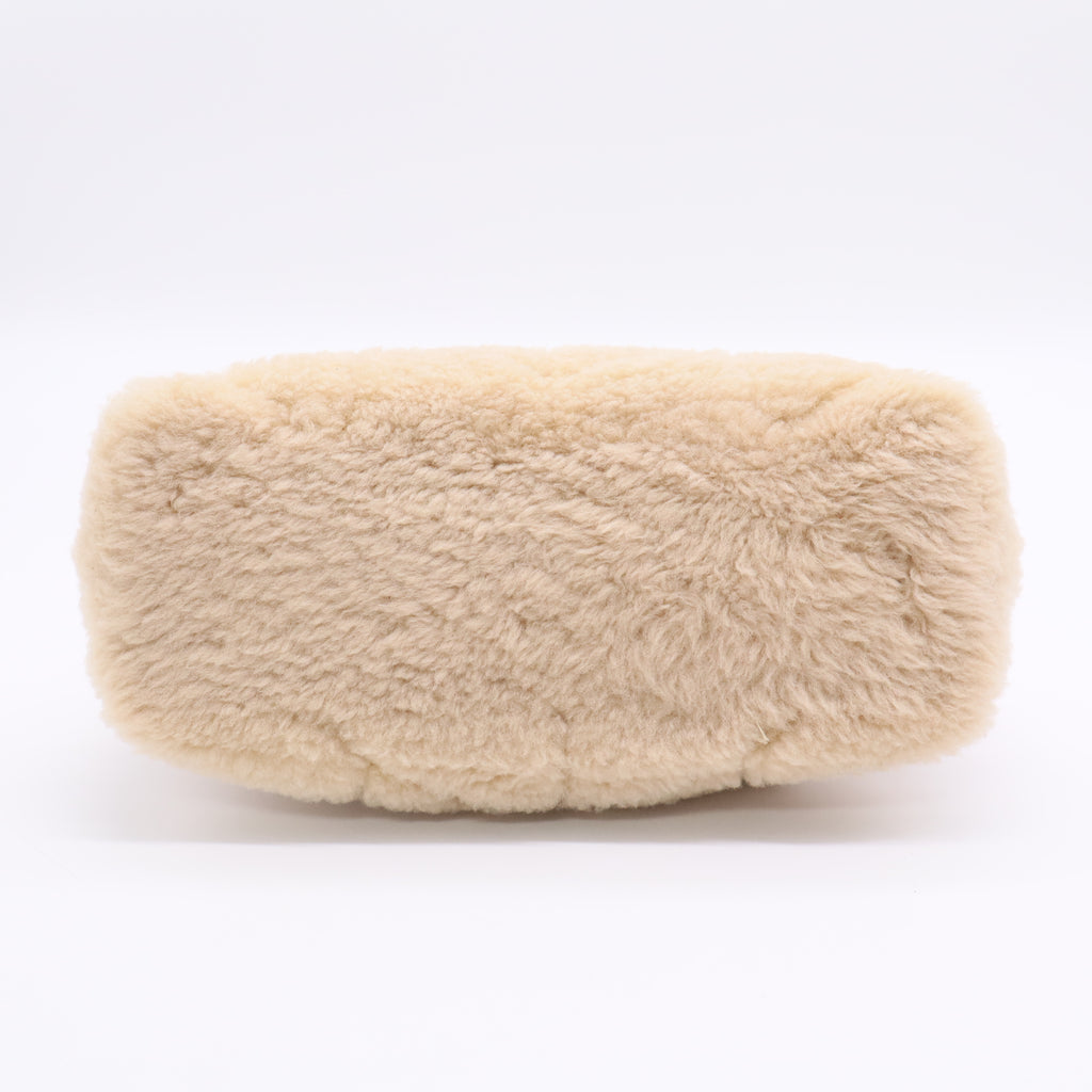 2021 Small Monogram Shearling Puffer Bag Twins LDJ2825