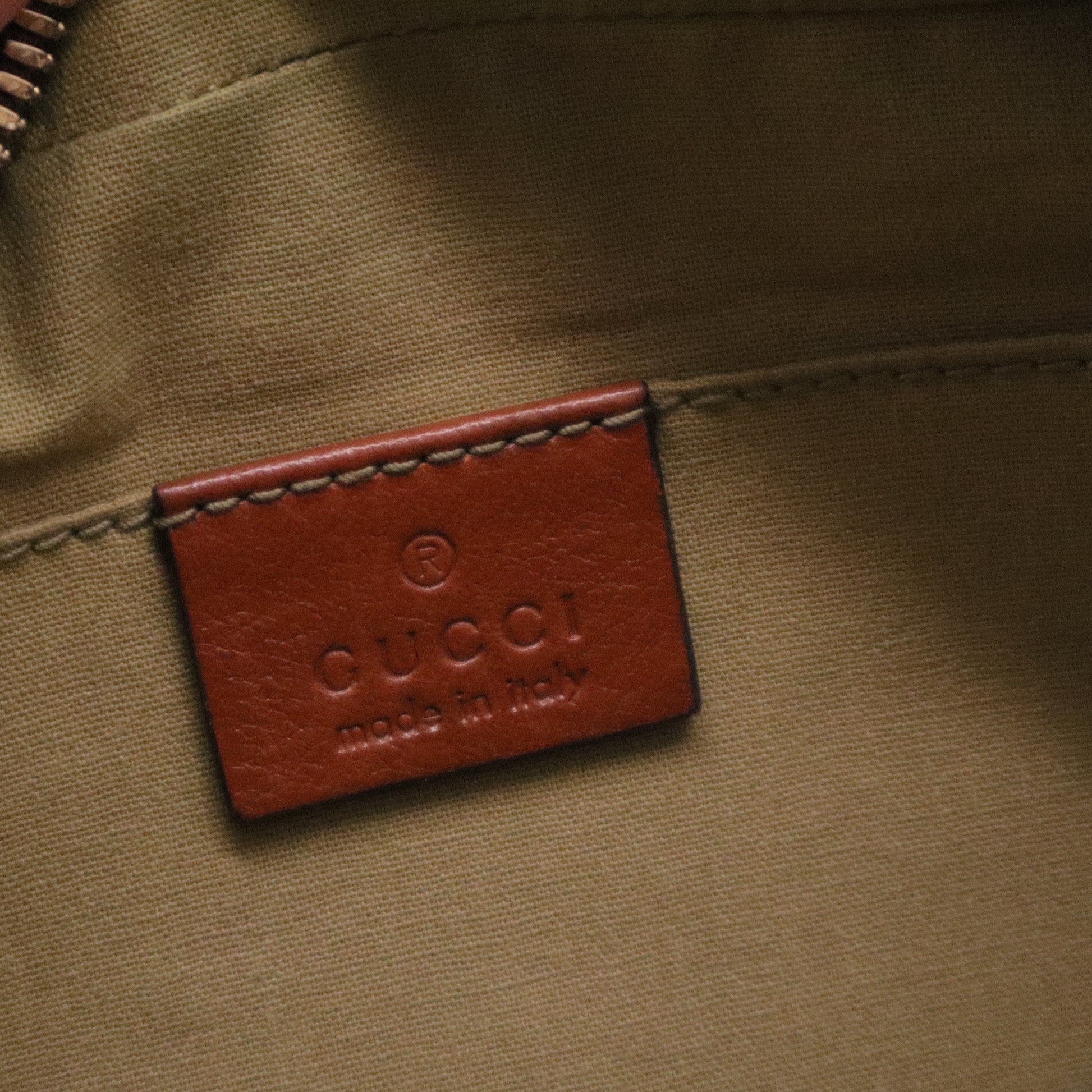 Vintage Canvas Web Shoulder Bag