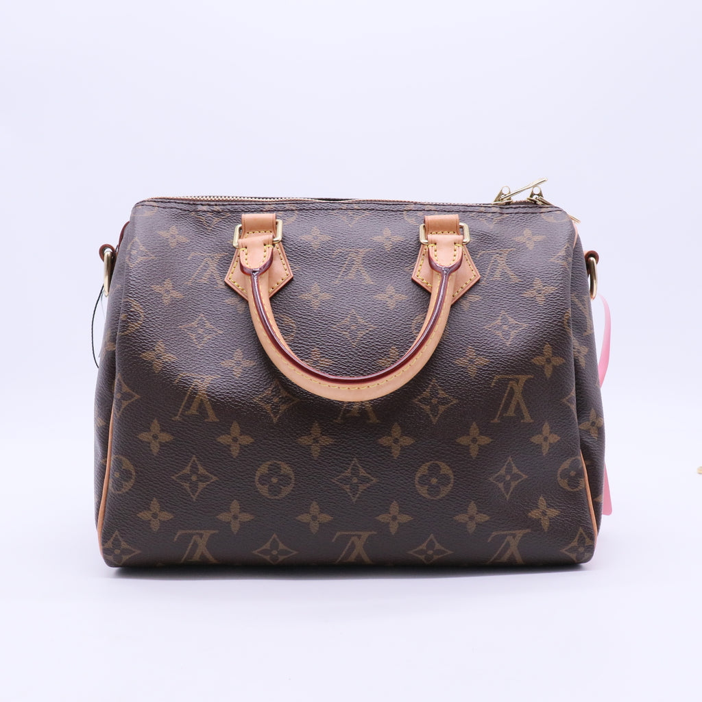 Speedy Bandouliere Bag Monogram Canvas 25 J2164 twins
