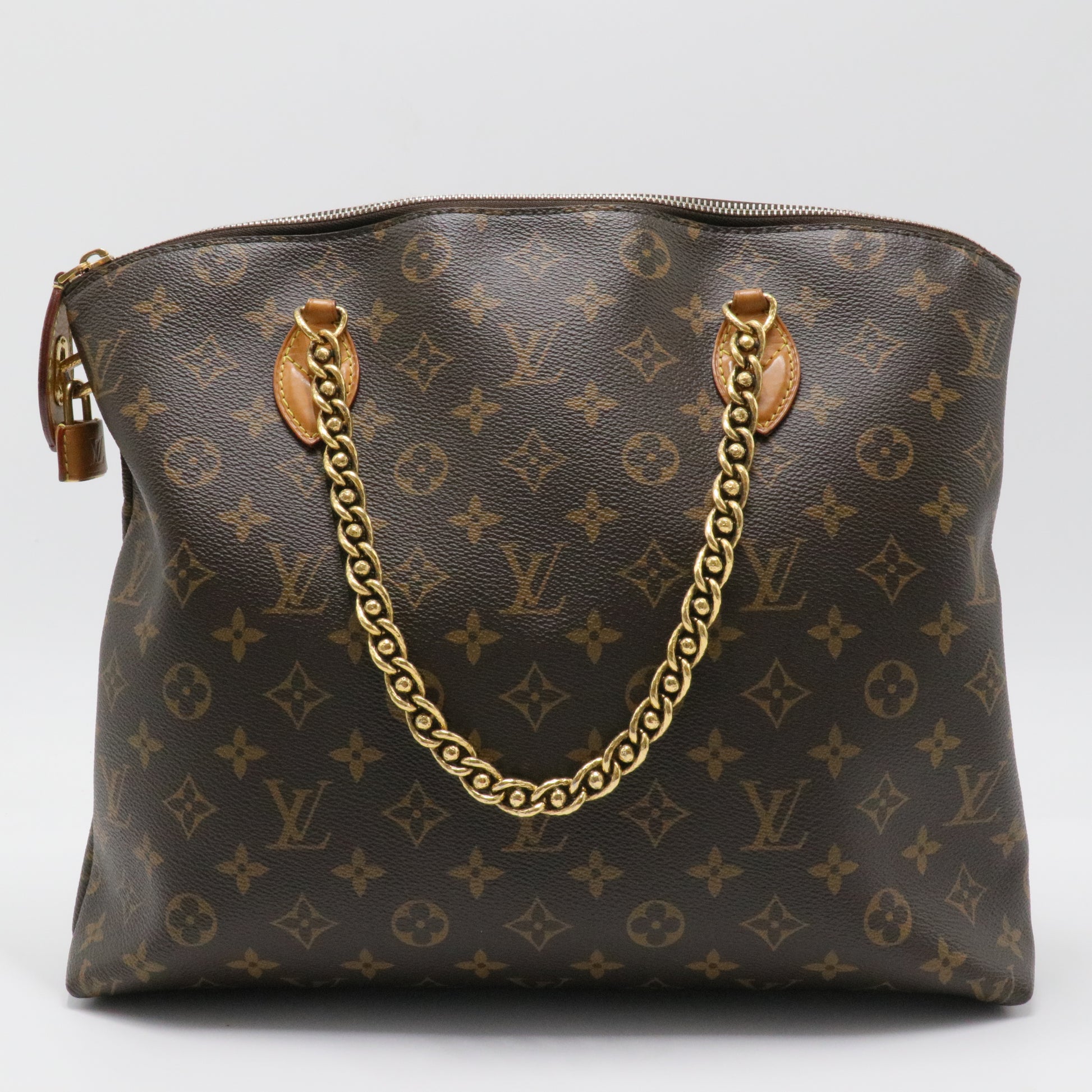 Lockit Chain Handbag Monogram Canvas