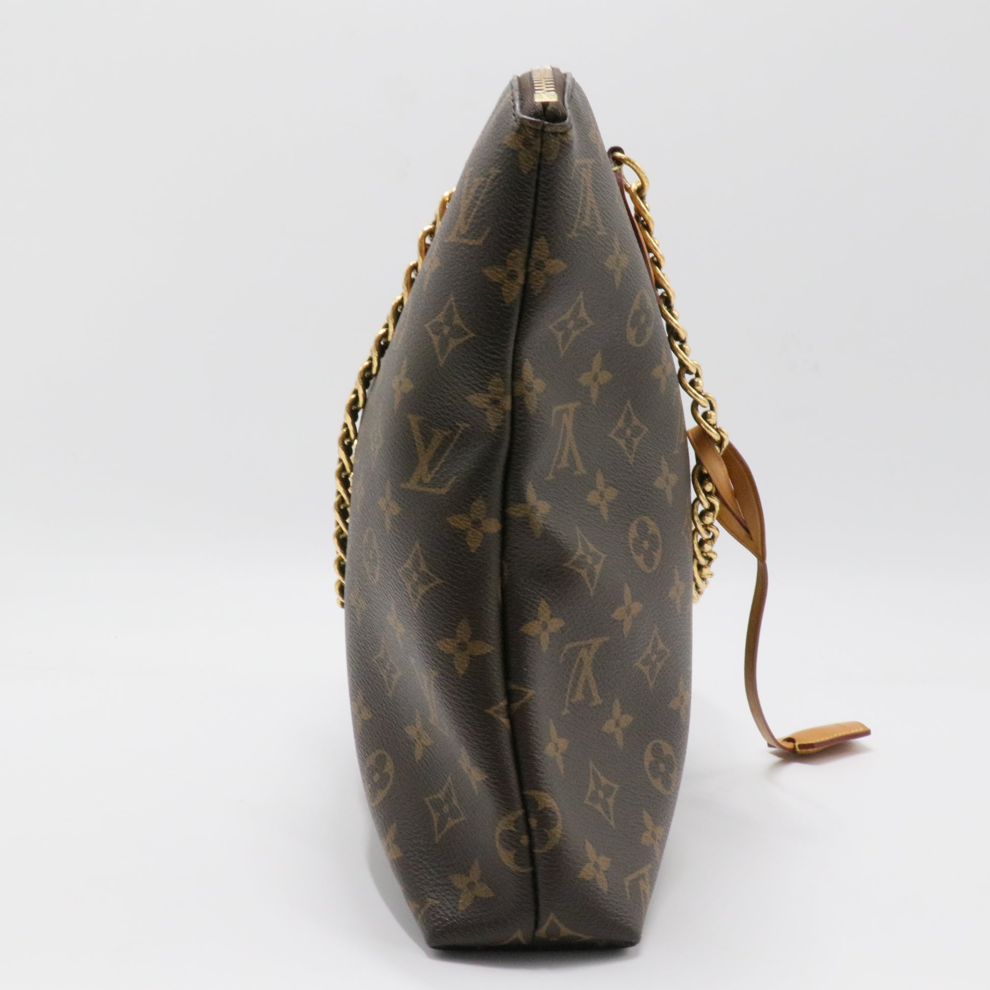 Lockit Chain Handbag Monogram Canvas