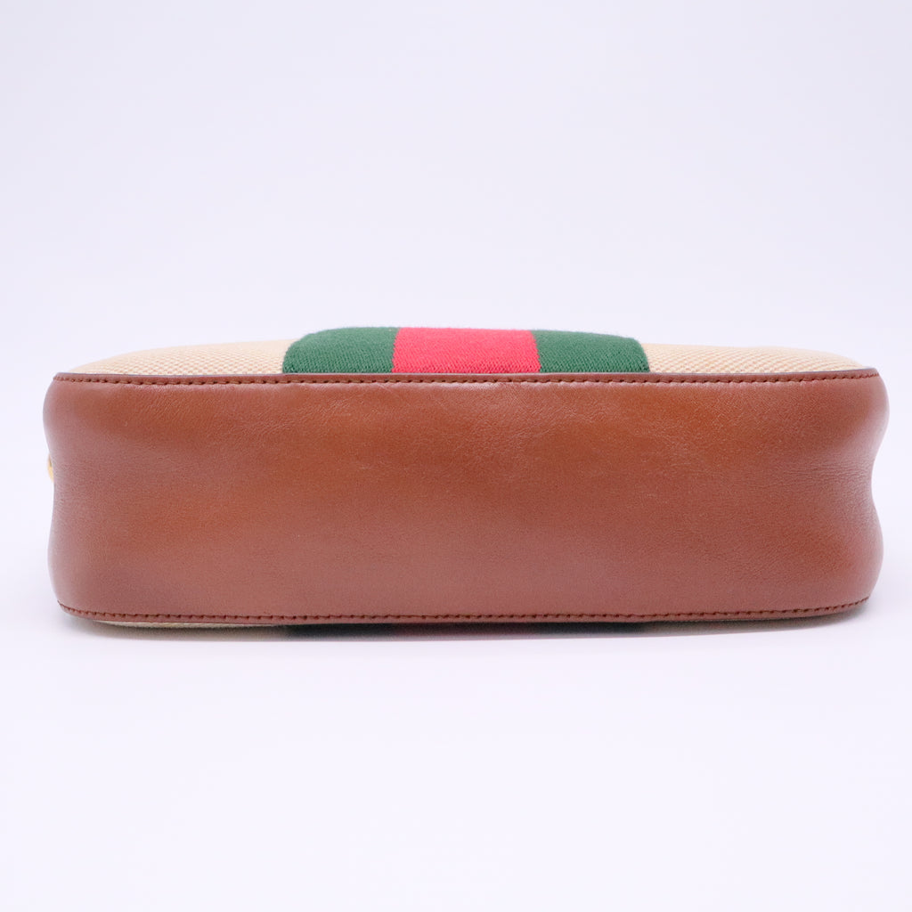 Vintage Canvas Web Shoulder Bag