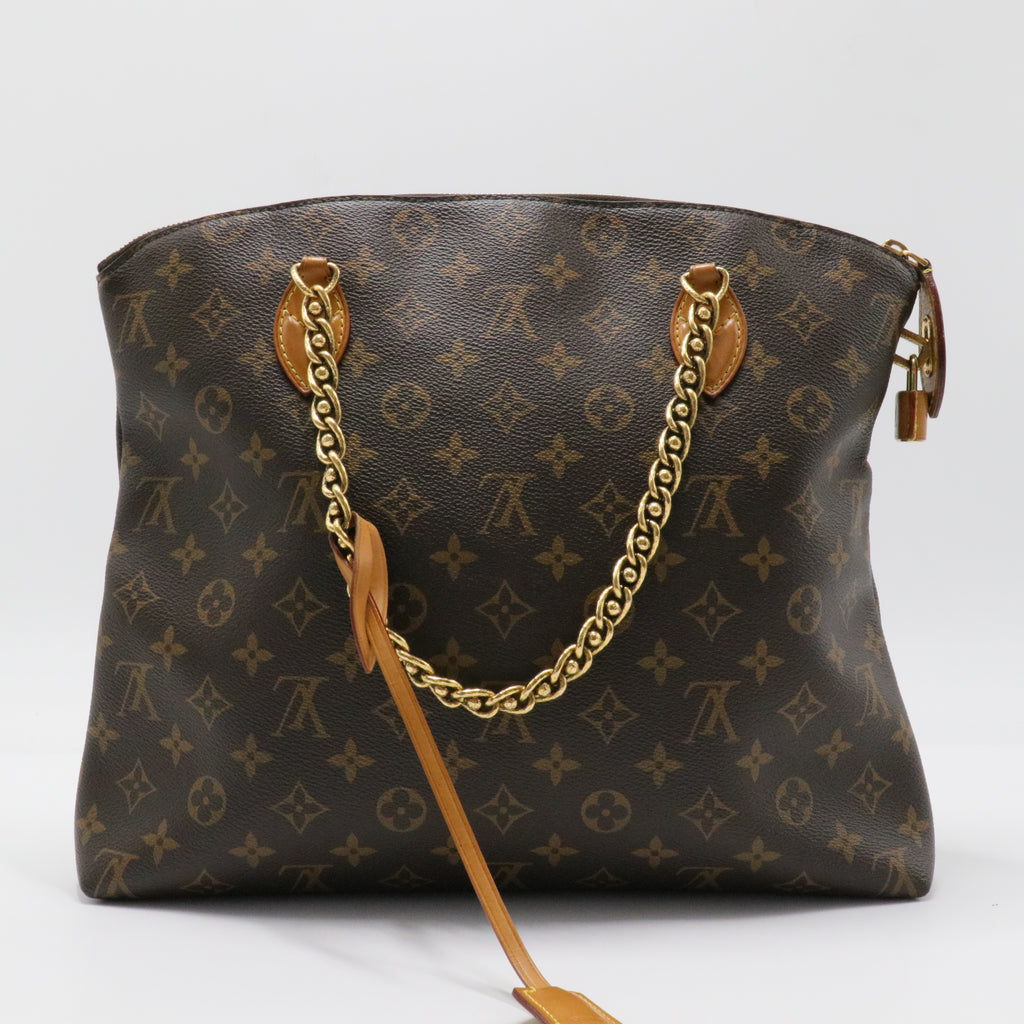 Lockit Chain Handbag Monogram Canvas