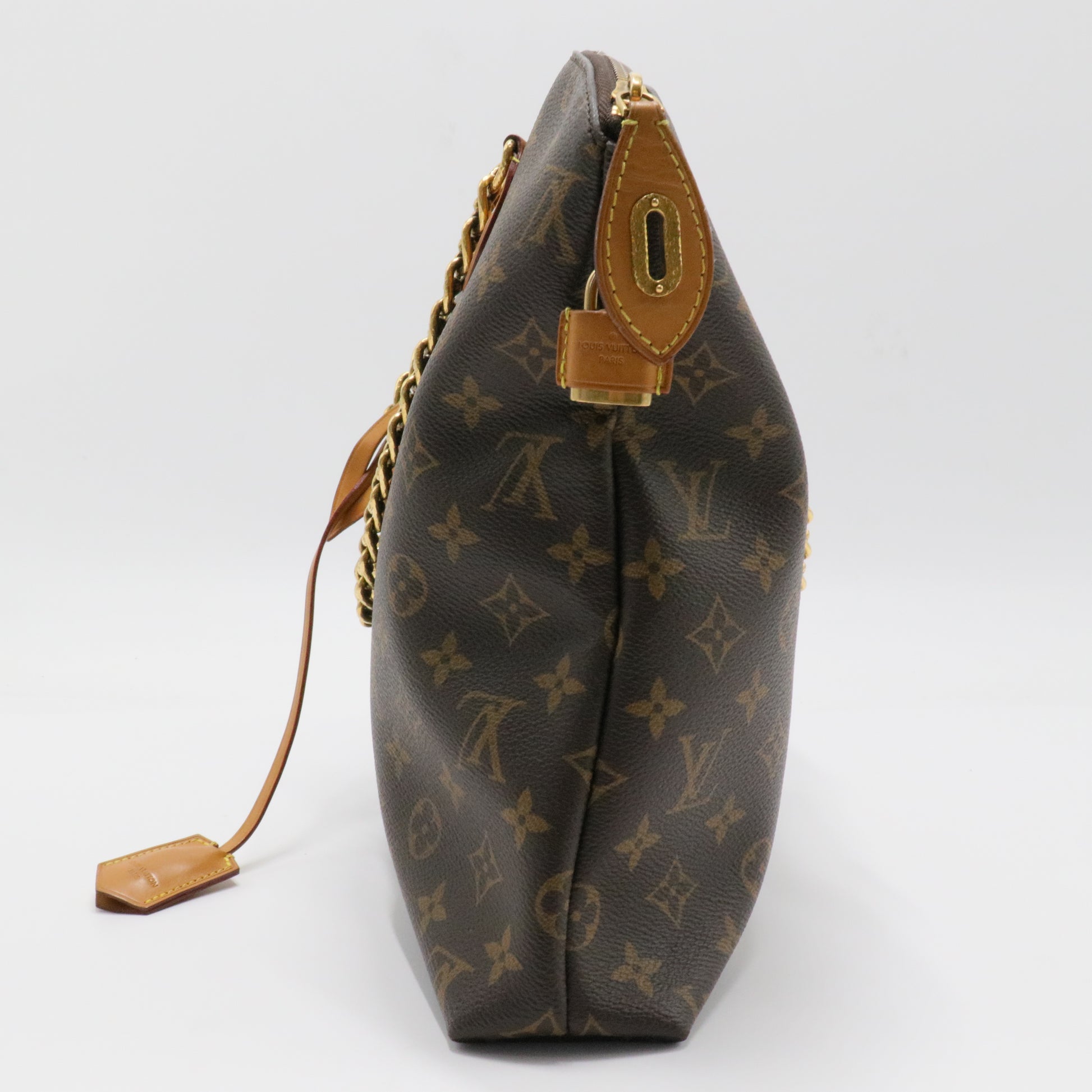 Lockit Chain Handbag Monogram Canvas