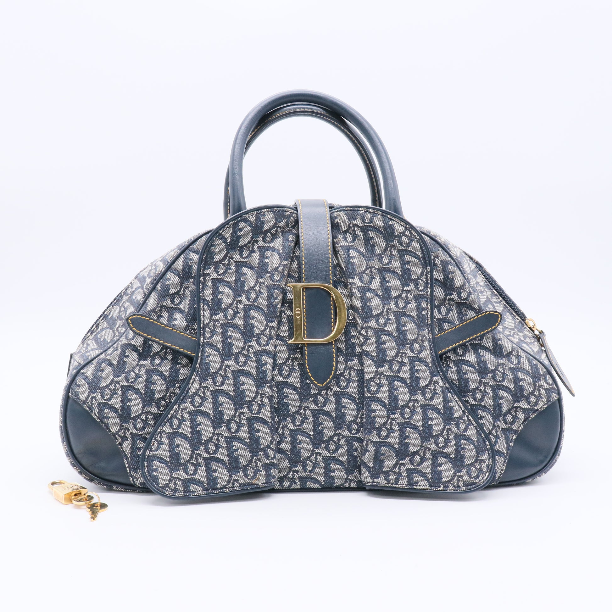 Vintage Double Saddle Bowler