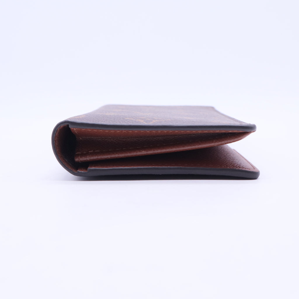 Monogram Pattern Coated Canvas Bifold Walle W20303