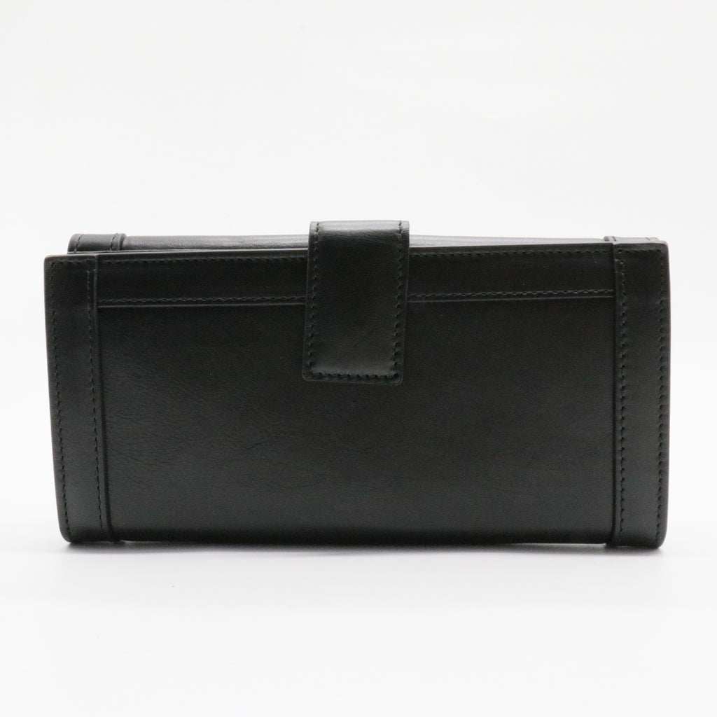 Guccissima Continental Flap Leather Wallet