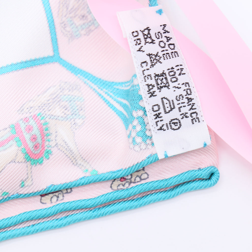 Hermes 'Le Jardin De La Maharani' Scarf Twins LDJ2851