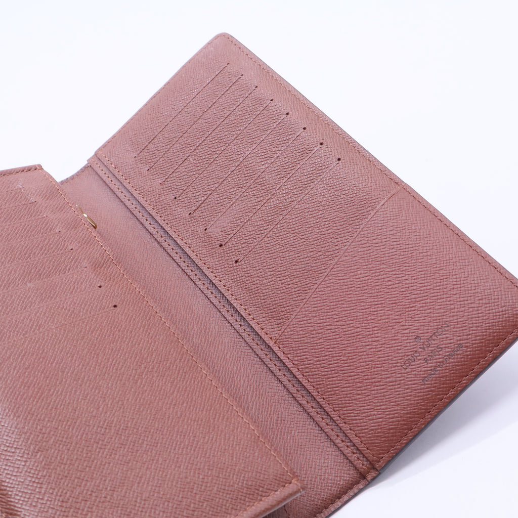 Monogram Pattern Coated Canvas Bifold Walle W20303
