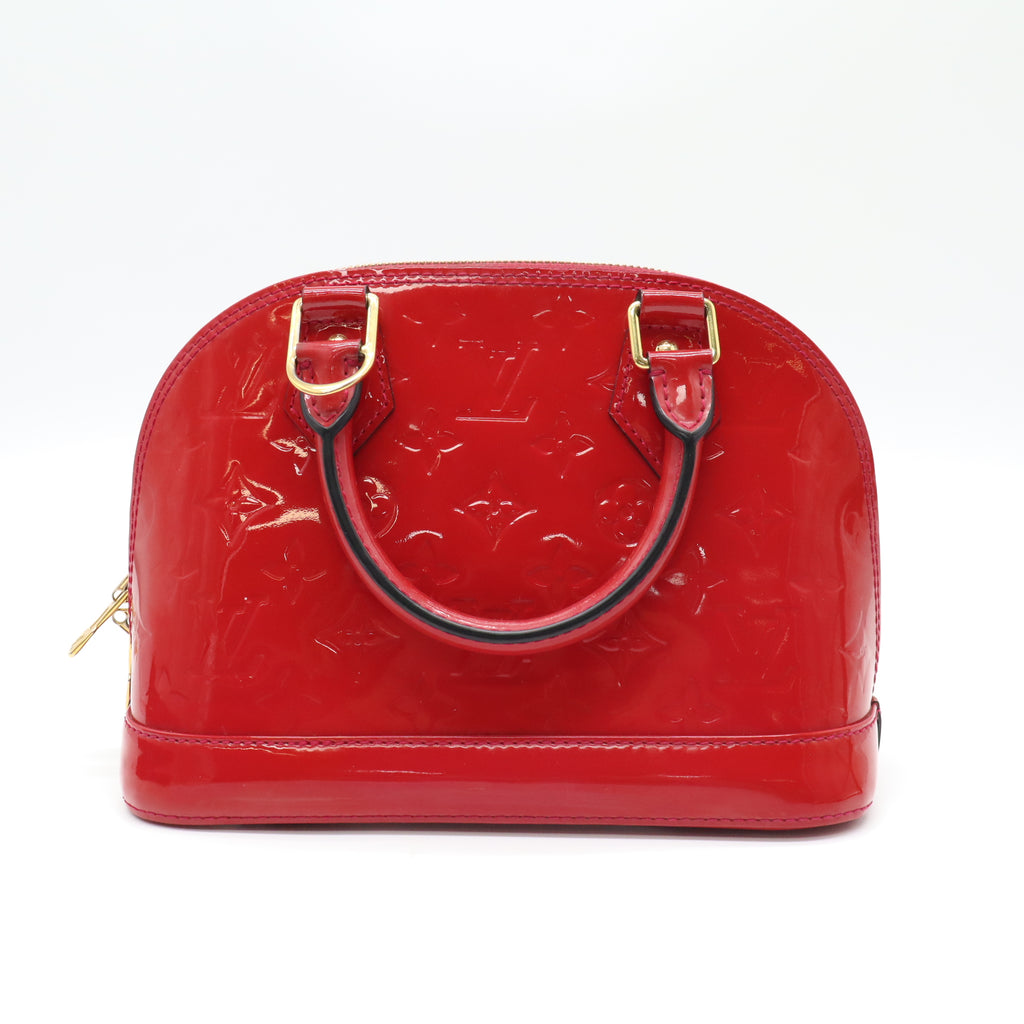 Louis Vuitton Monogram Vernis Alma BB Bag Twins B22198