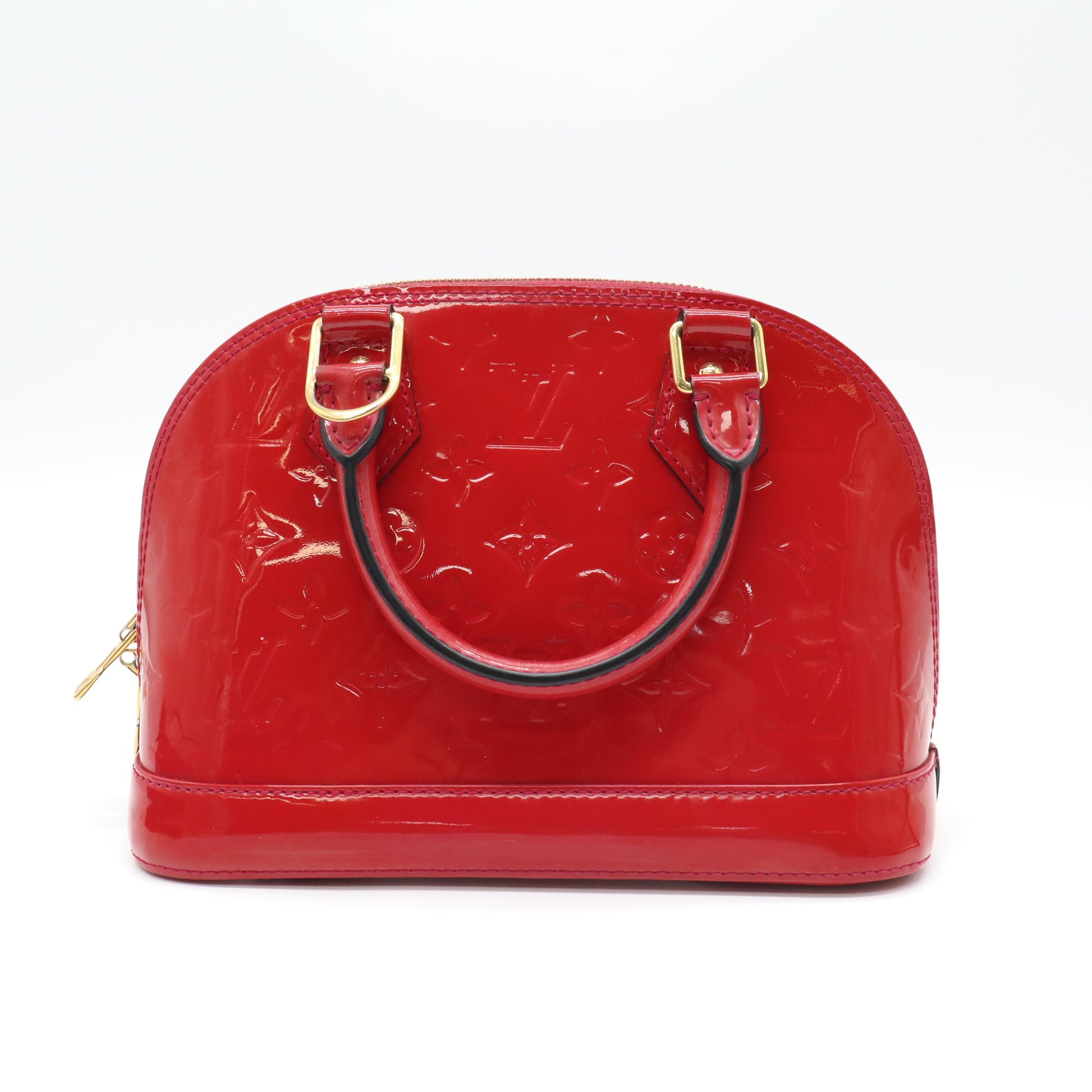 Louis Vuitton Monogram Vernis Alma BB Bag B22198