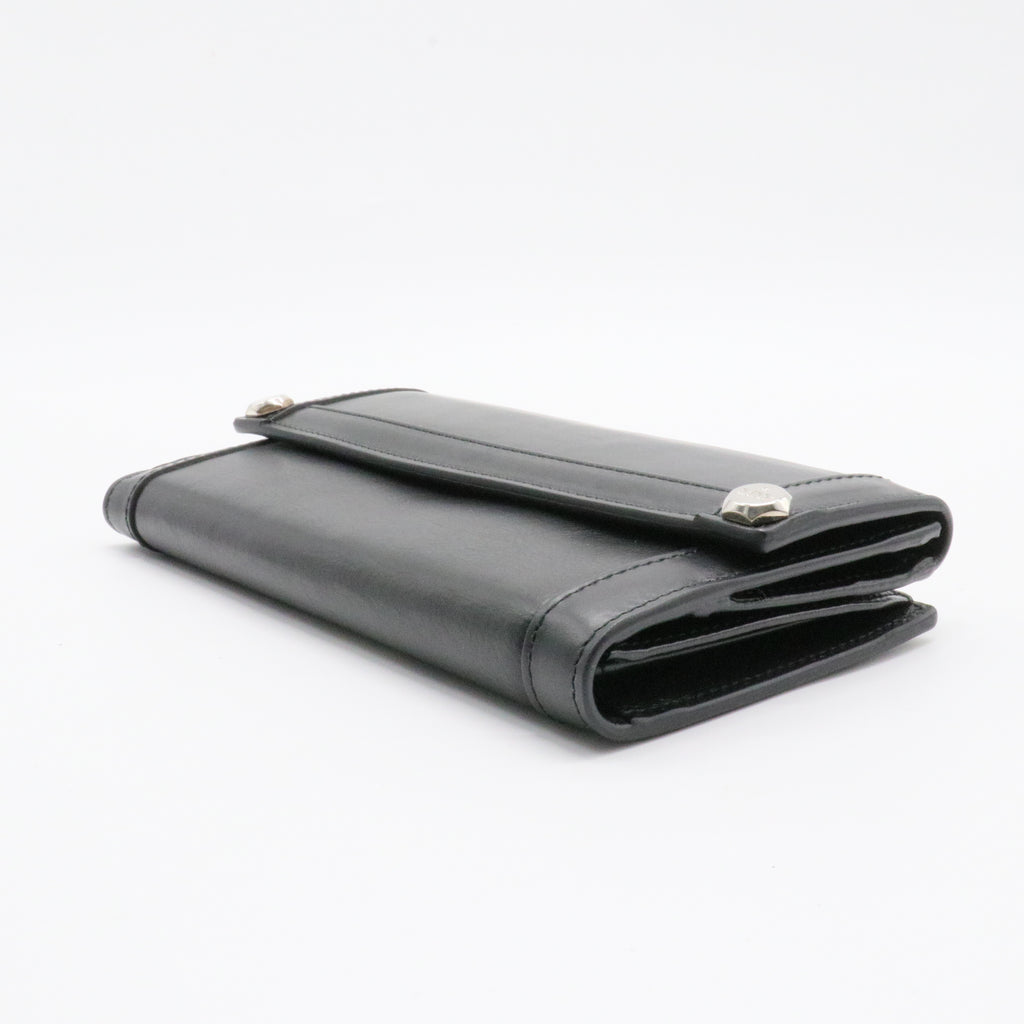 Guccissima Continental Flap Leather Wallet