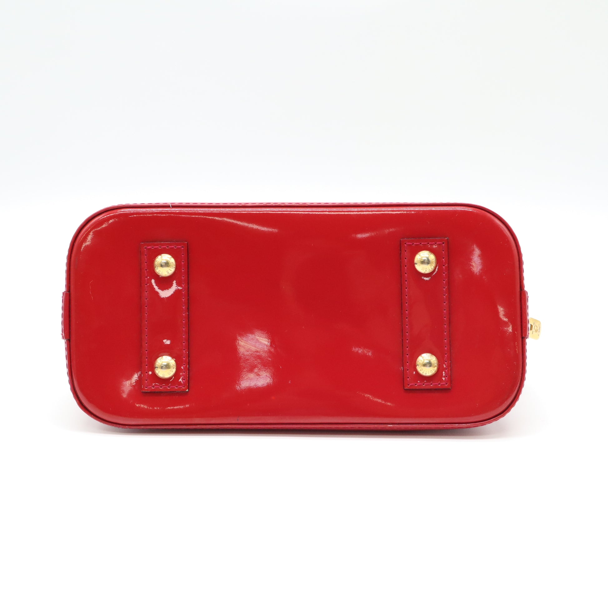 Louis Vuitton Monogram Vernis Alma BB Bag B22198