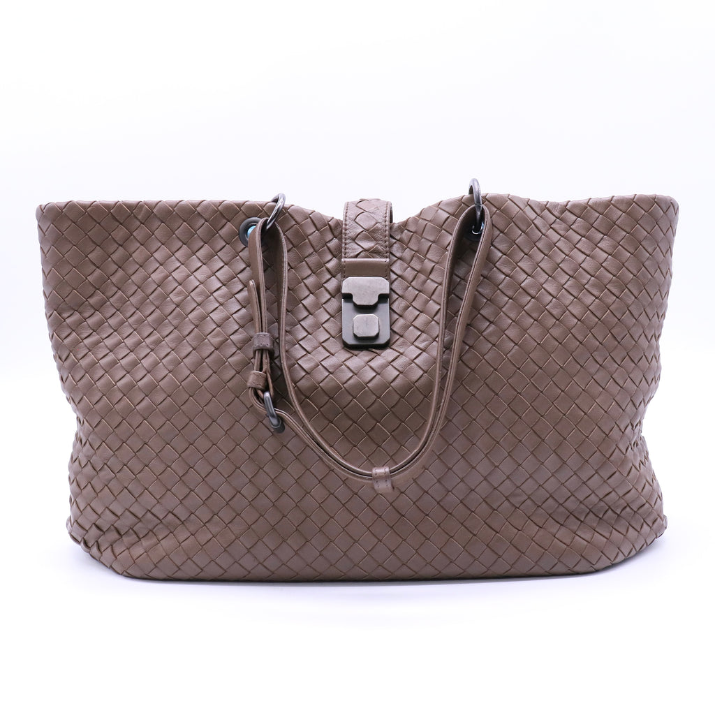 Bottega Veneta  Nappa Intrecciato Large Capri Tote twins B22251