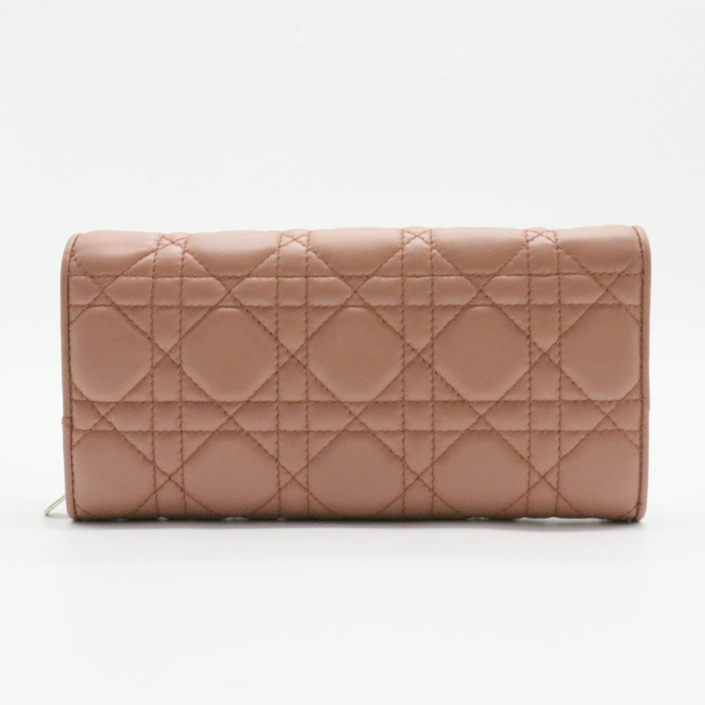 Lady Dior Croisiere Chain Wallet Cannage Quilt Lambskin