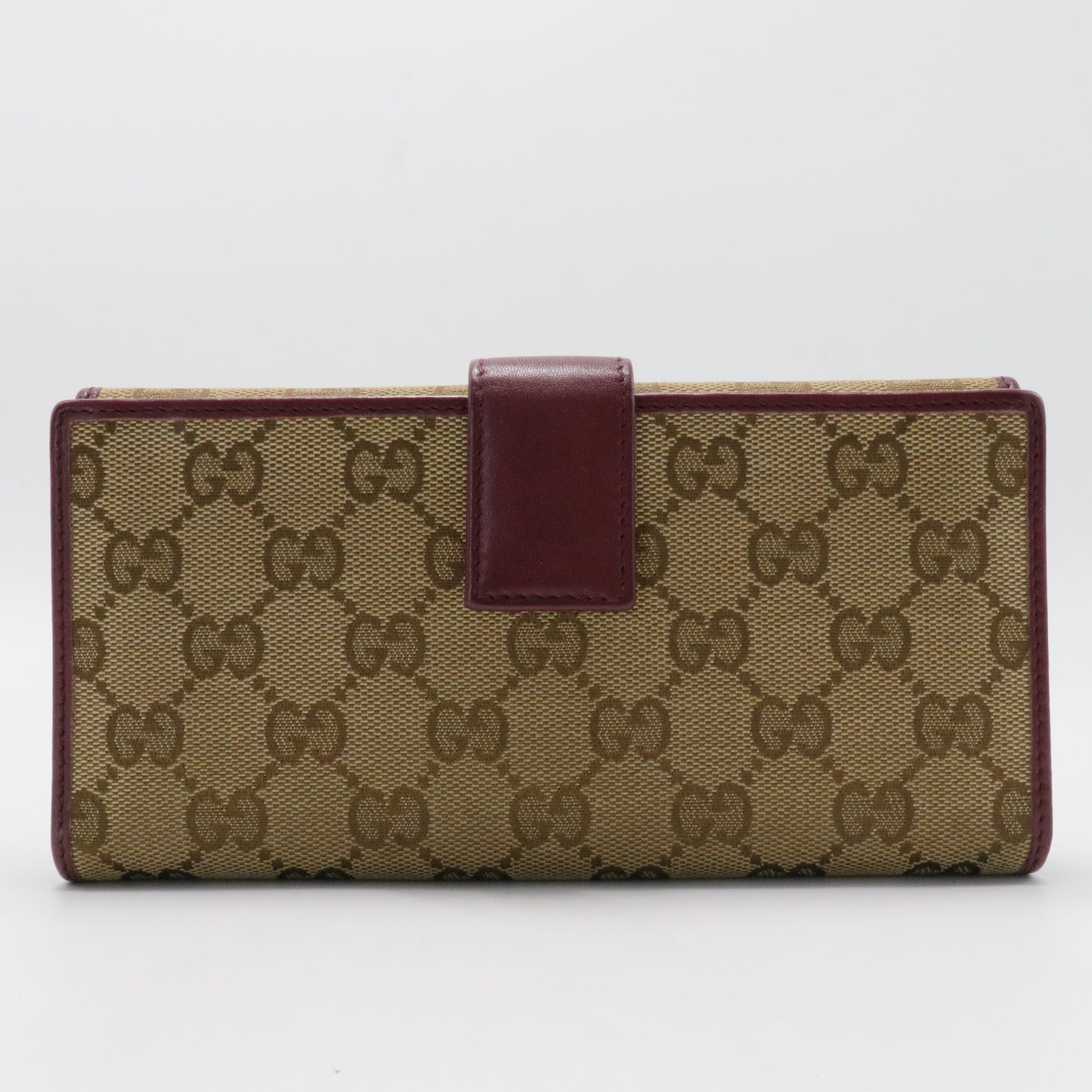 GG Canvas Canvas Continental Wallet