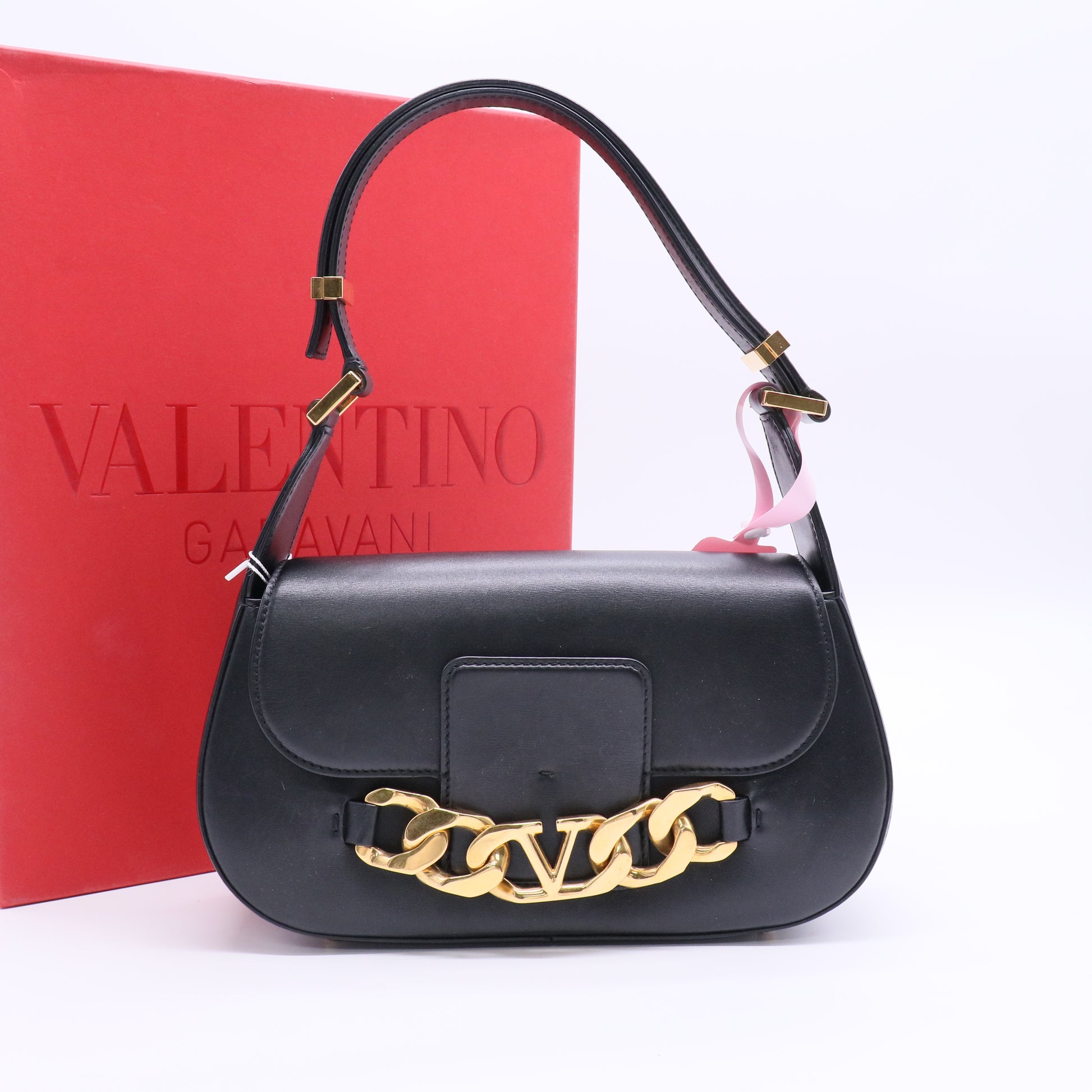 V-Logo Leather BagTwins LDJ2841