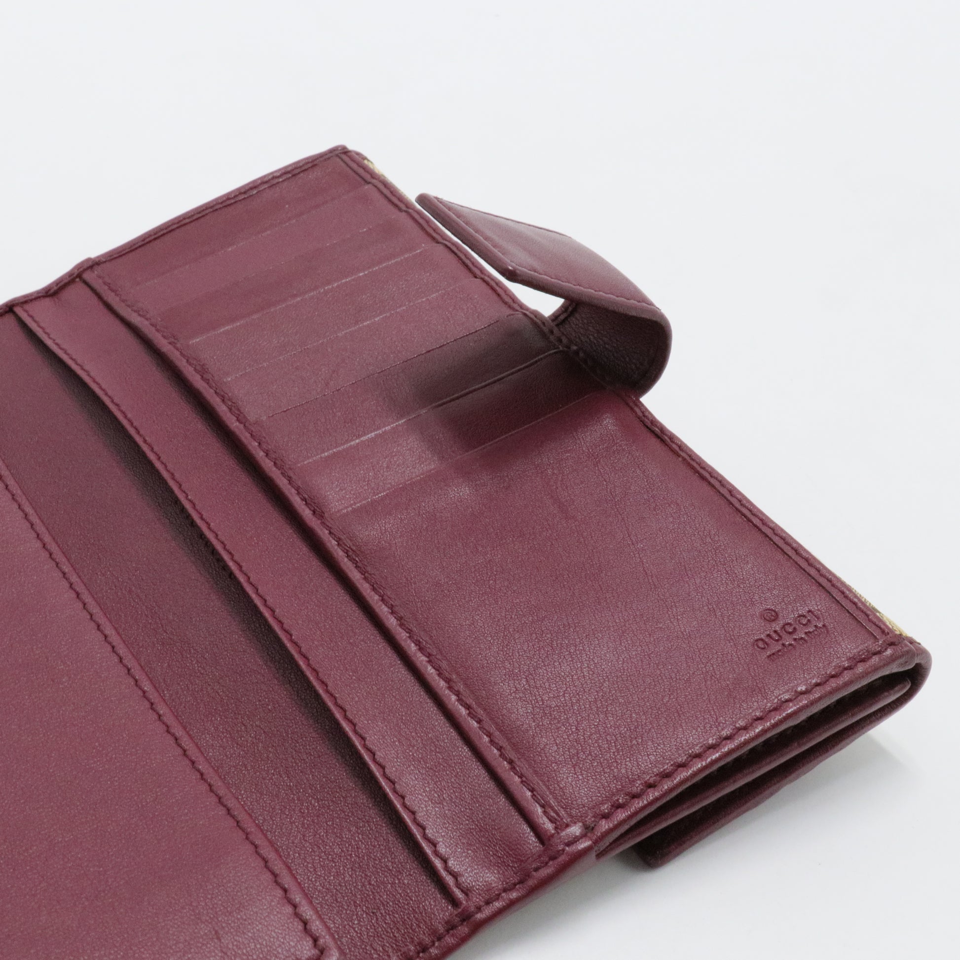 GG Canvas Canvas Continental Wallet
