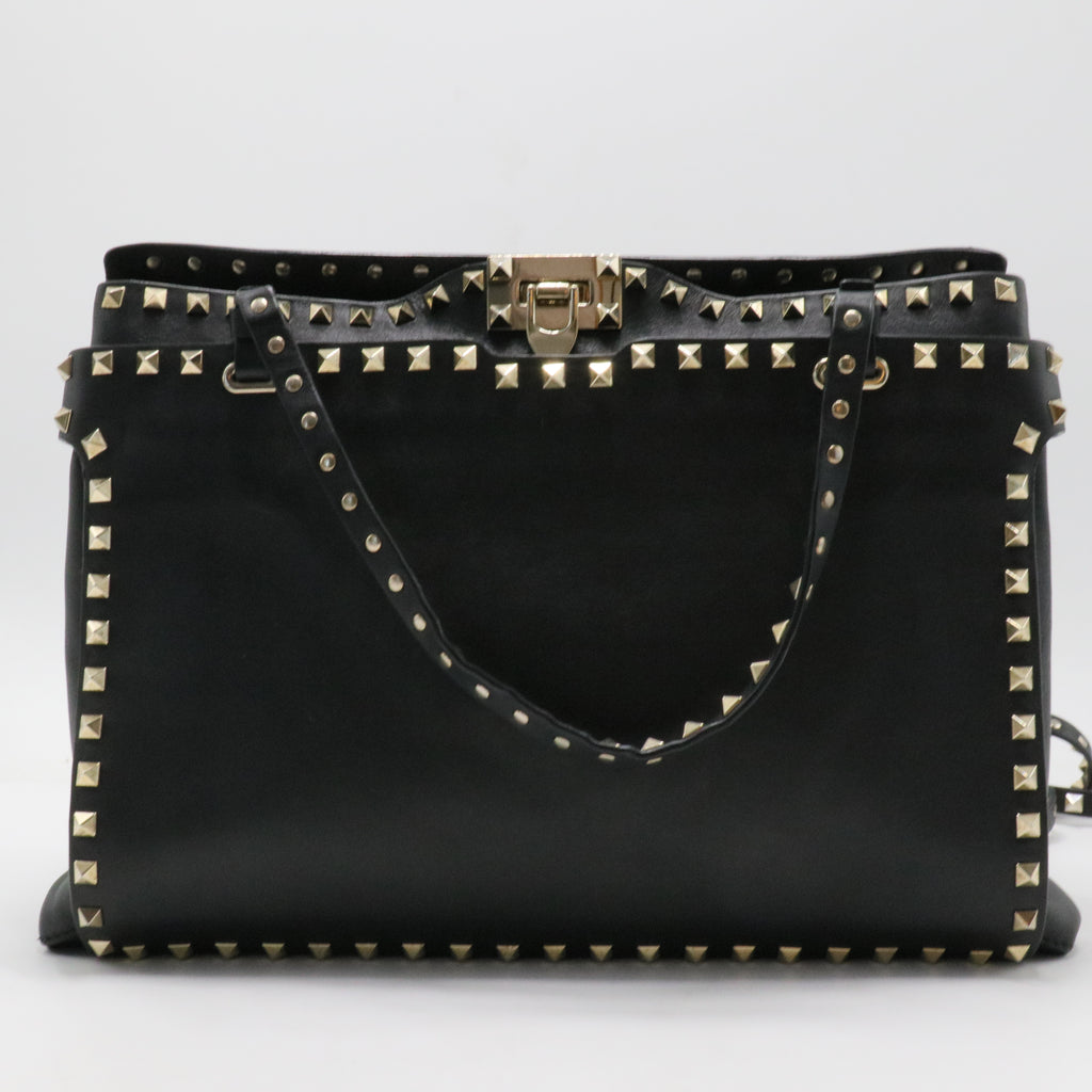 Garavani Rockstud Tote Soft Leather Medium