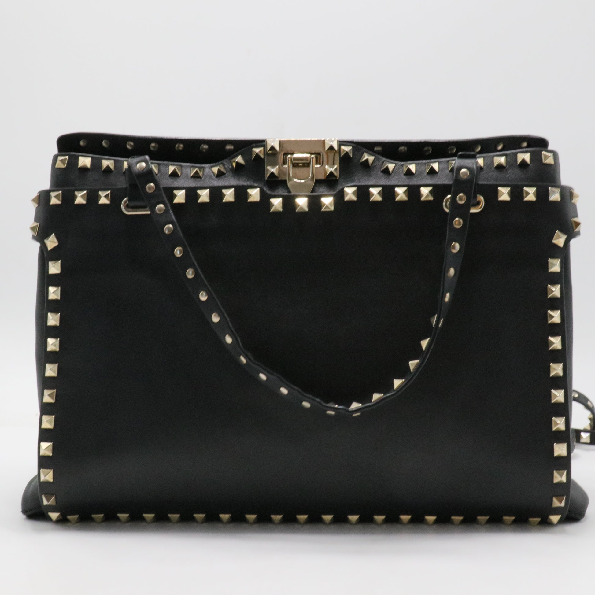 Garavani Rockstud Tote Soft Leather Medium