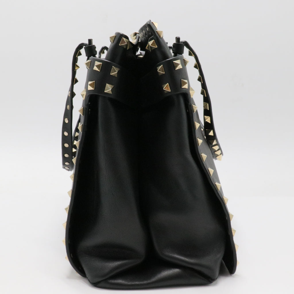 Garavani Rockstud Tote Soft Leather Medium