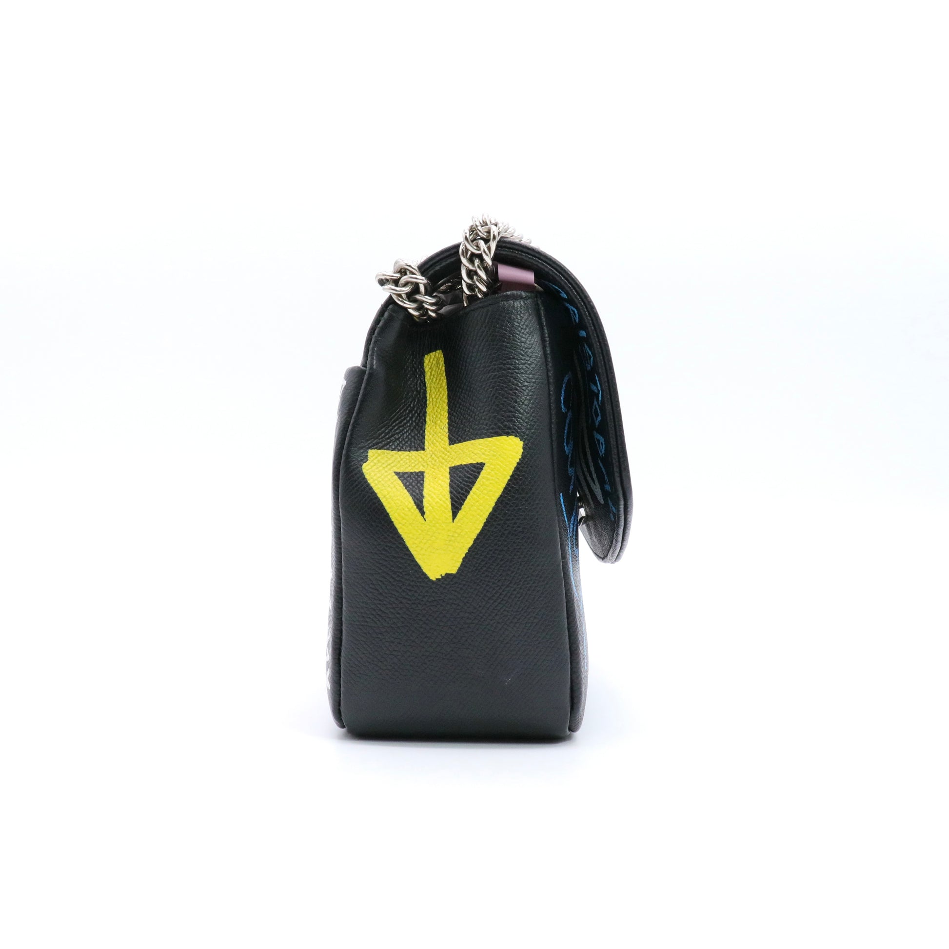 BB Round leather handbag for Gisel
