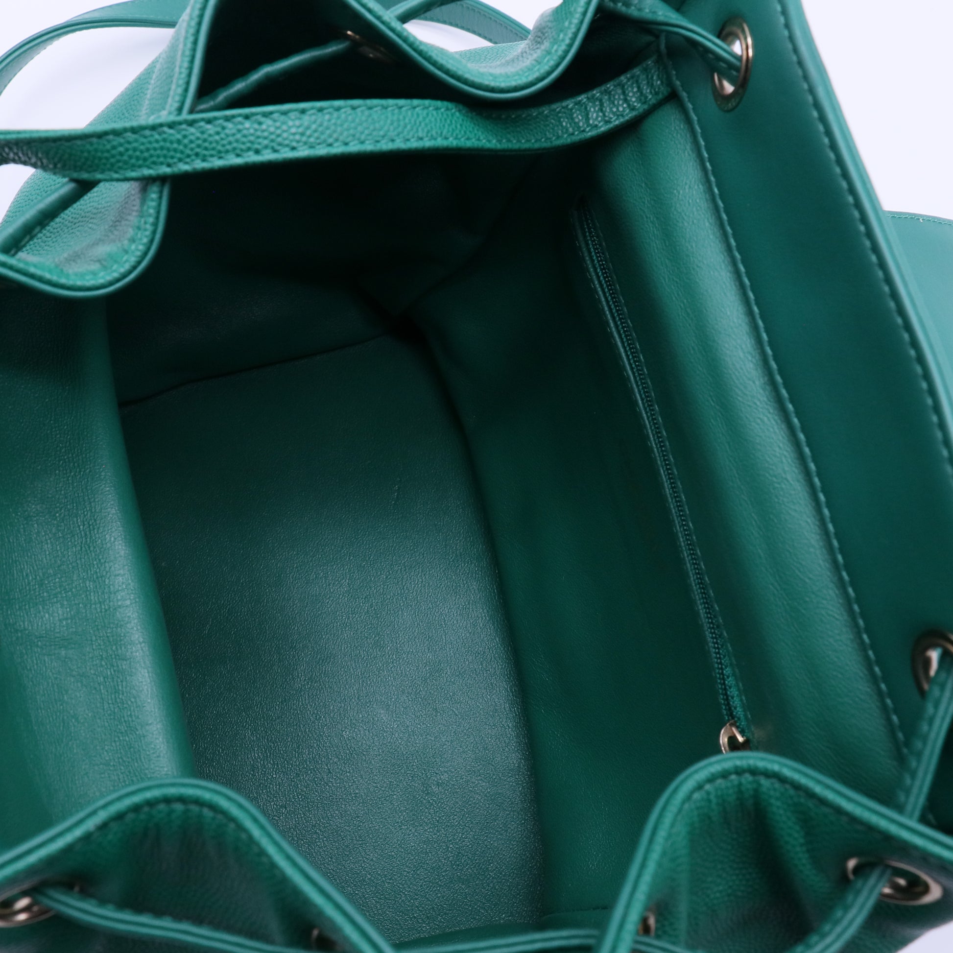 Chanel Business Affinity Backpack Caviar twins B21926