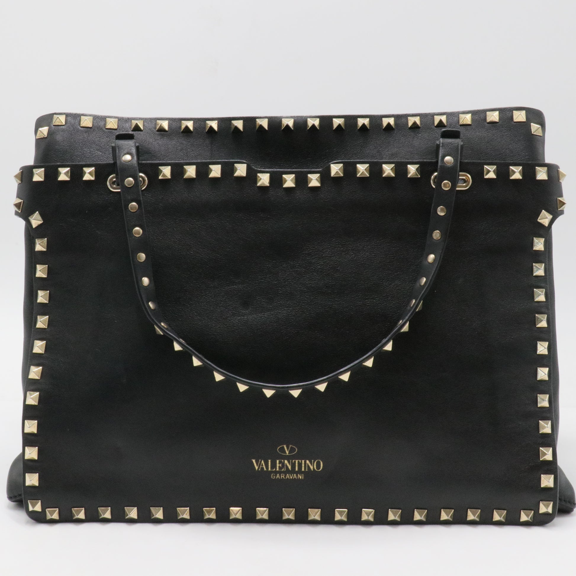 Garavani Rockstud Tote Soft Leather Medium