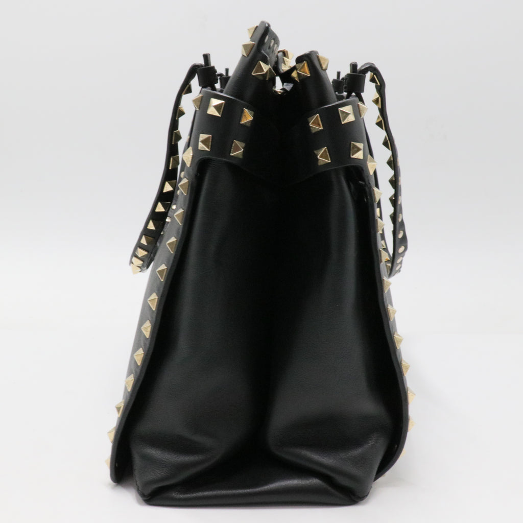 Garavani Rockstud Tote Soft Leather Medium