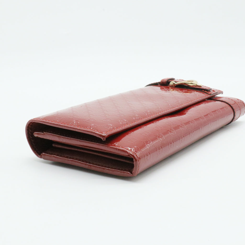 Nice Zip Around Wallet Microguccissima Patent
