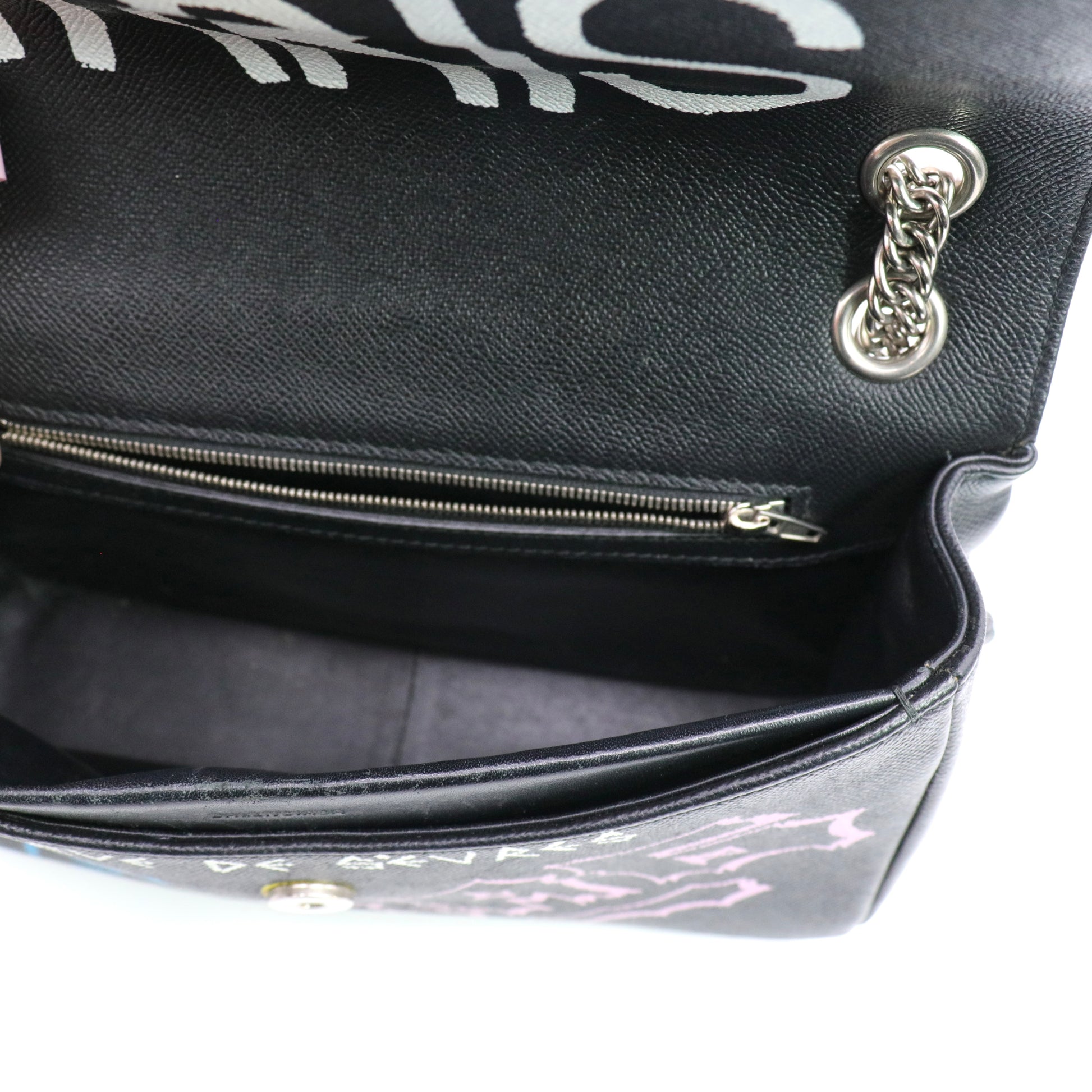 BB Round leather handbag for Gisel