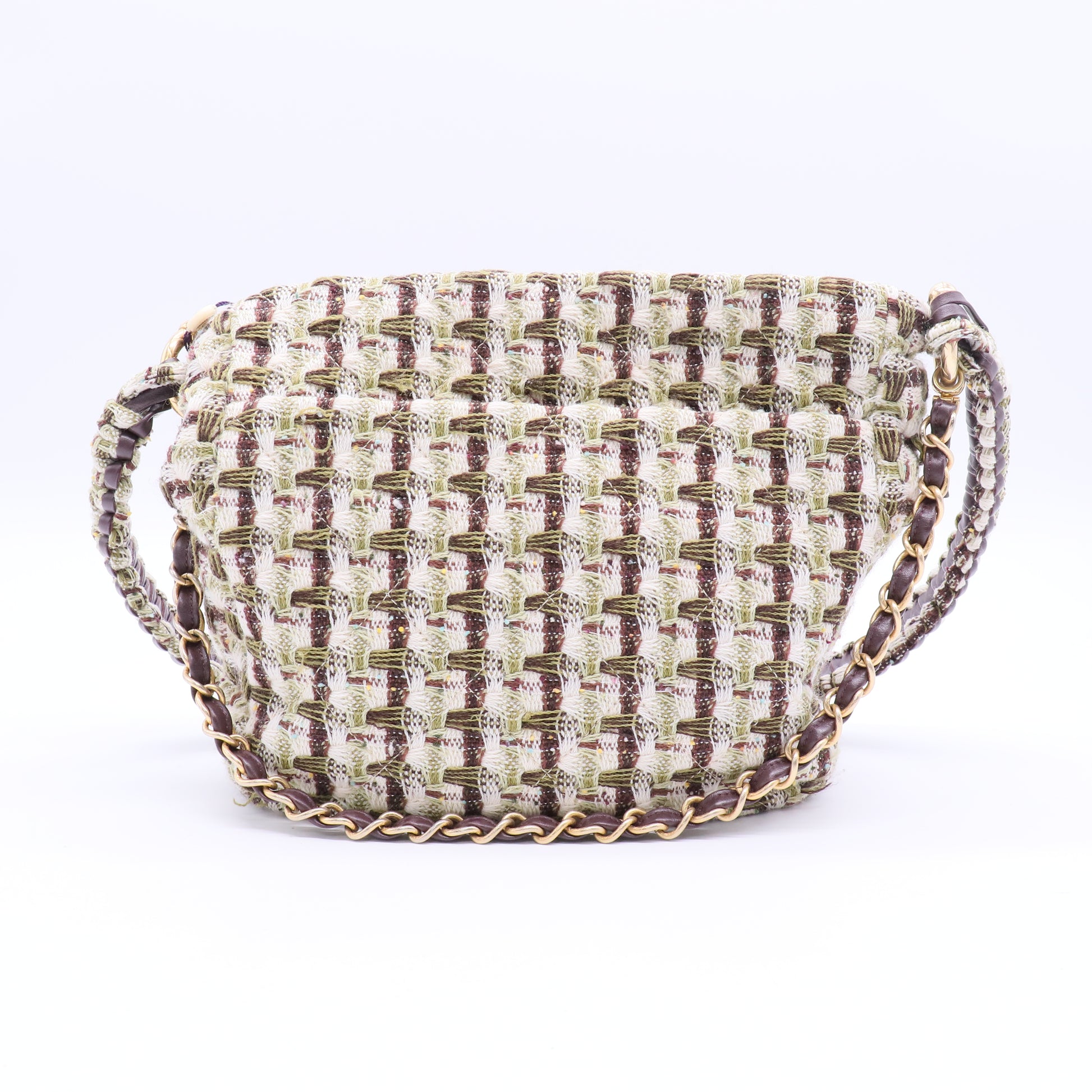 Tweed Hobo Bag Twins LDJ2837