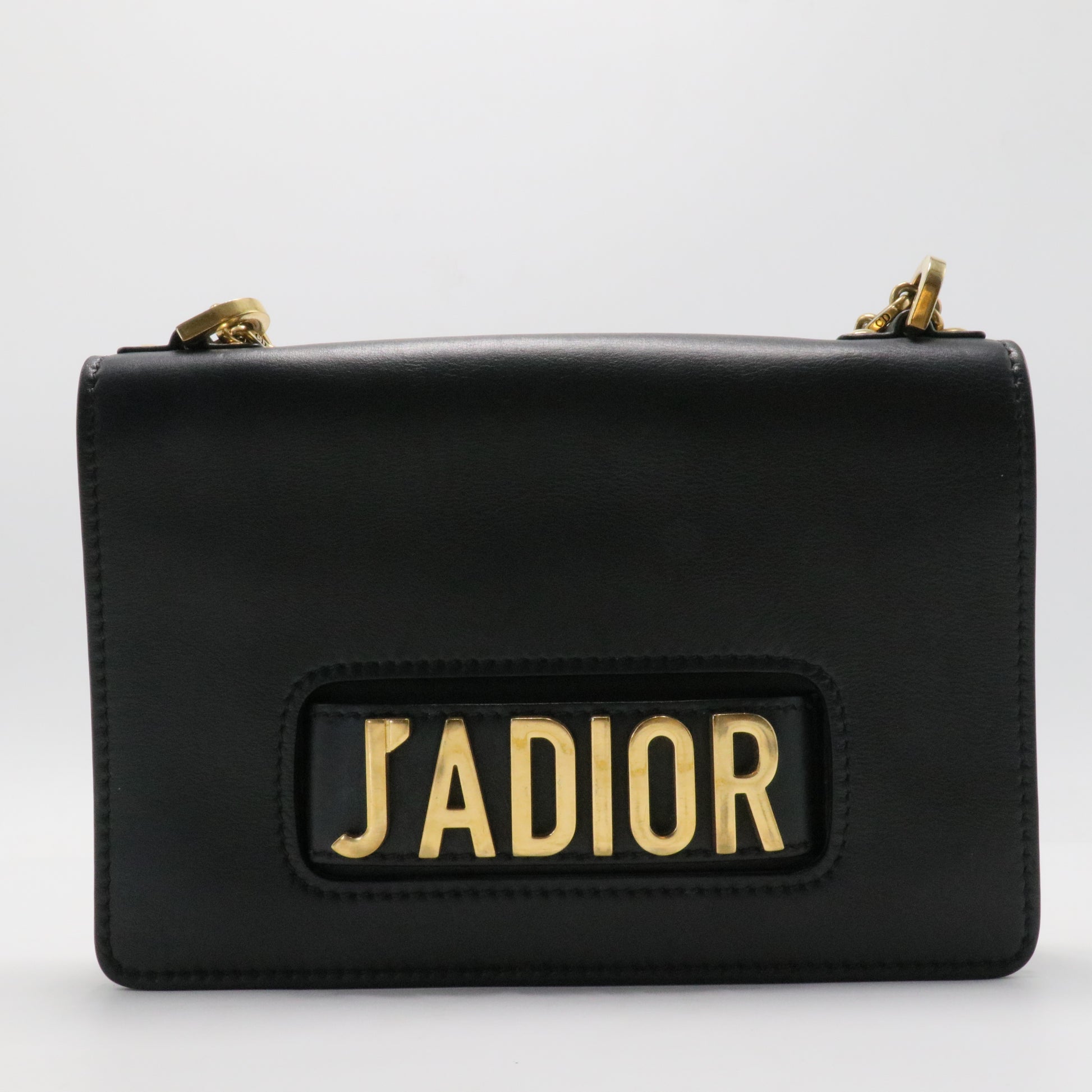 J'adior Flap Bag Calfskin Medium