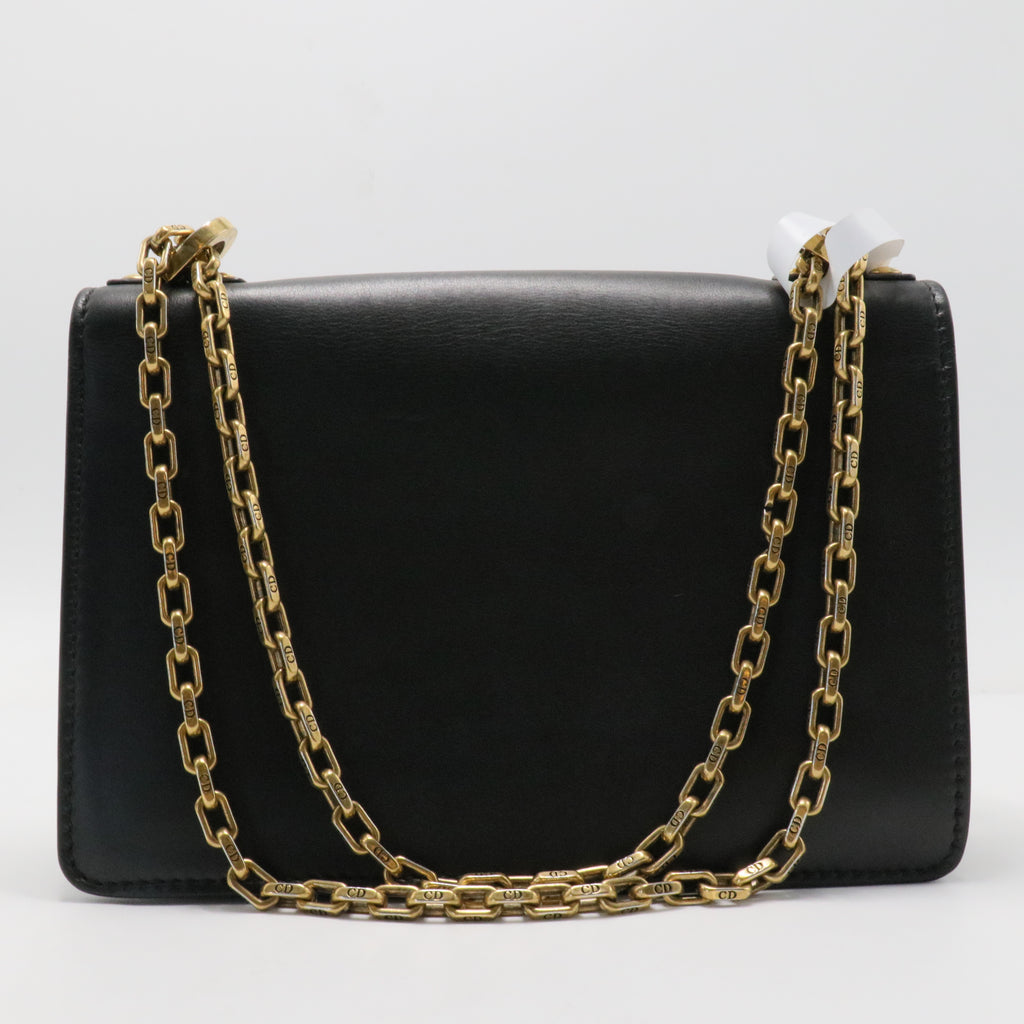 J'adior Flap Bag Calfskin Medium