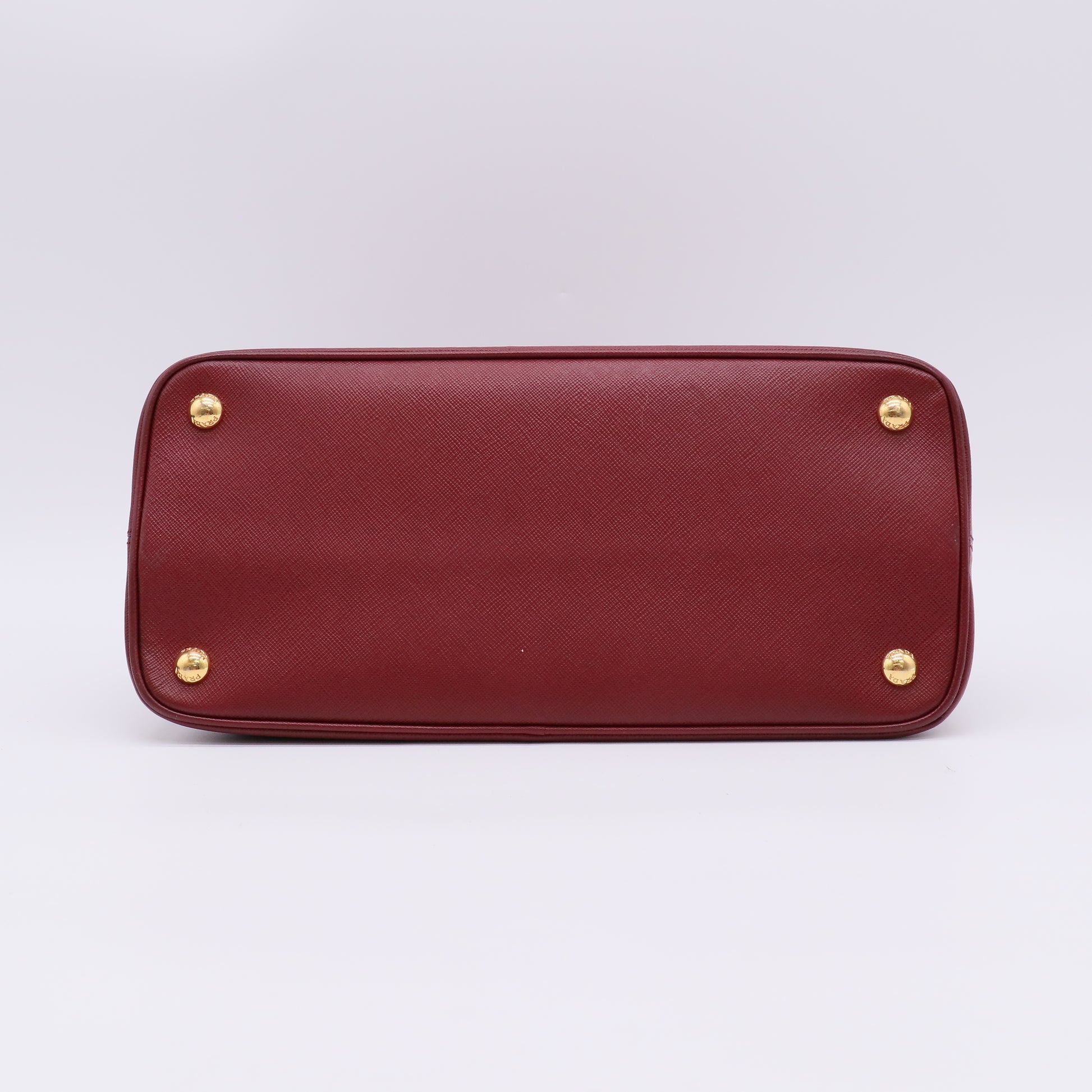Prada Saffiano Lux Medium Open Promenade Dome Tote B22969